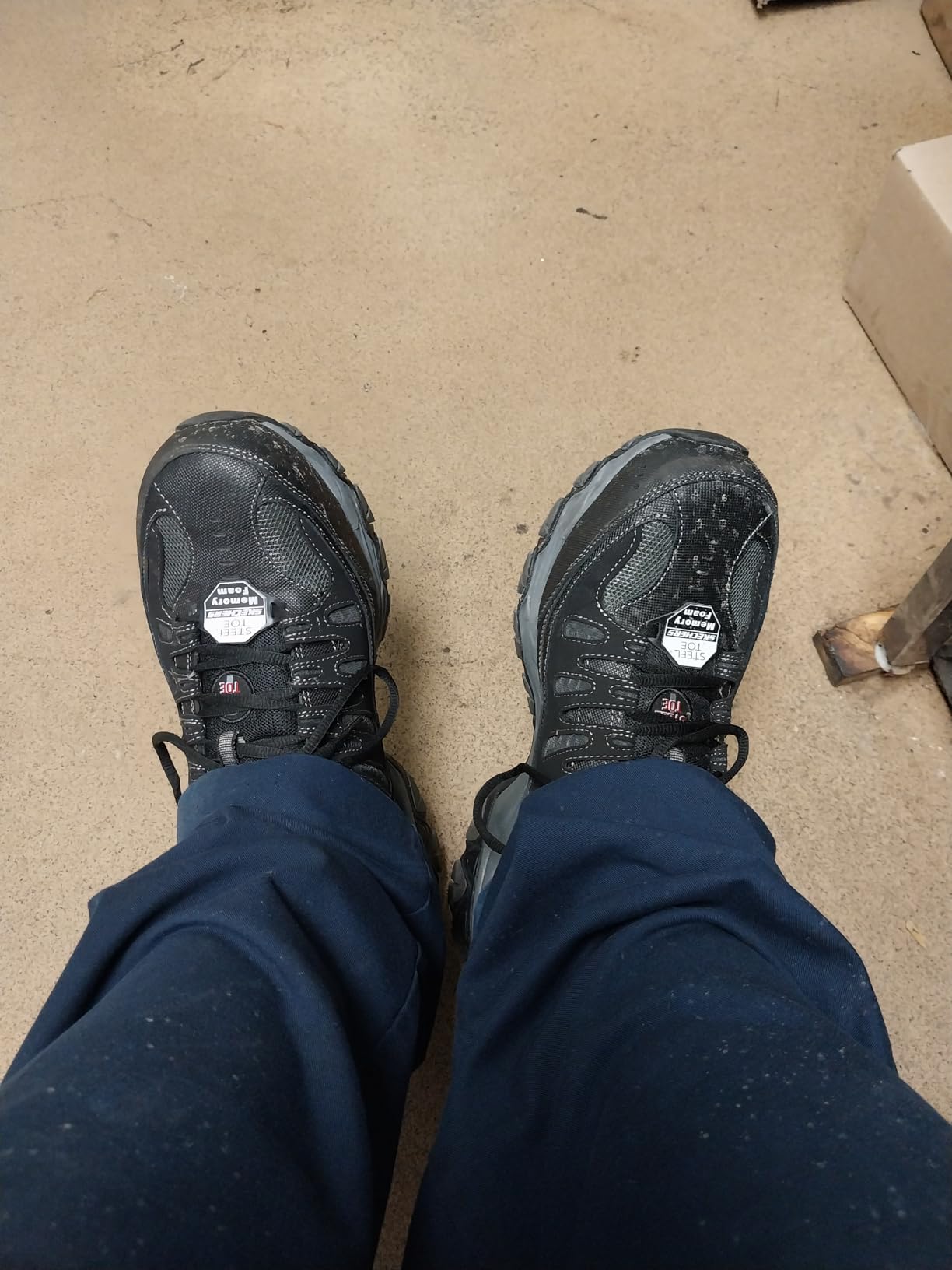 Skechers Men's Cankton Steel Toe Lace Up customer photo 1