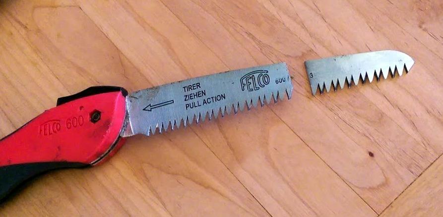 FELCO F630 Pruning Saw – Full-Stroke Pull-Cut Saw for Tree Trimming, Forestry & Outdoor Use | Tree Branch Cutter | Handsaw with Chrome-Plated 13