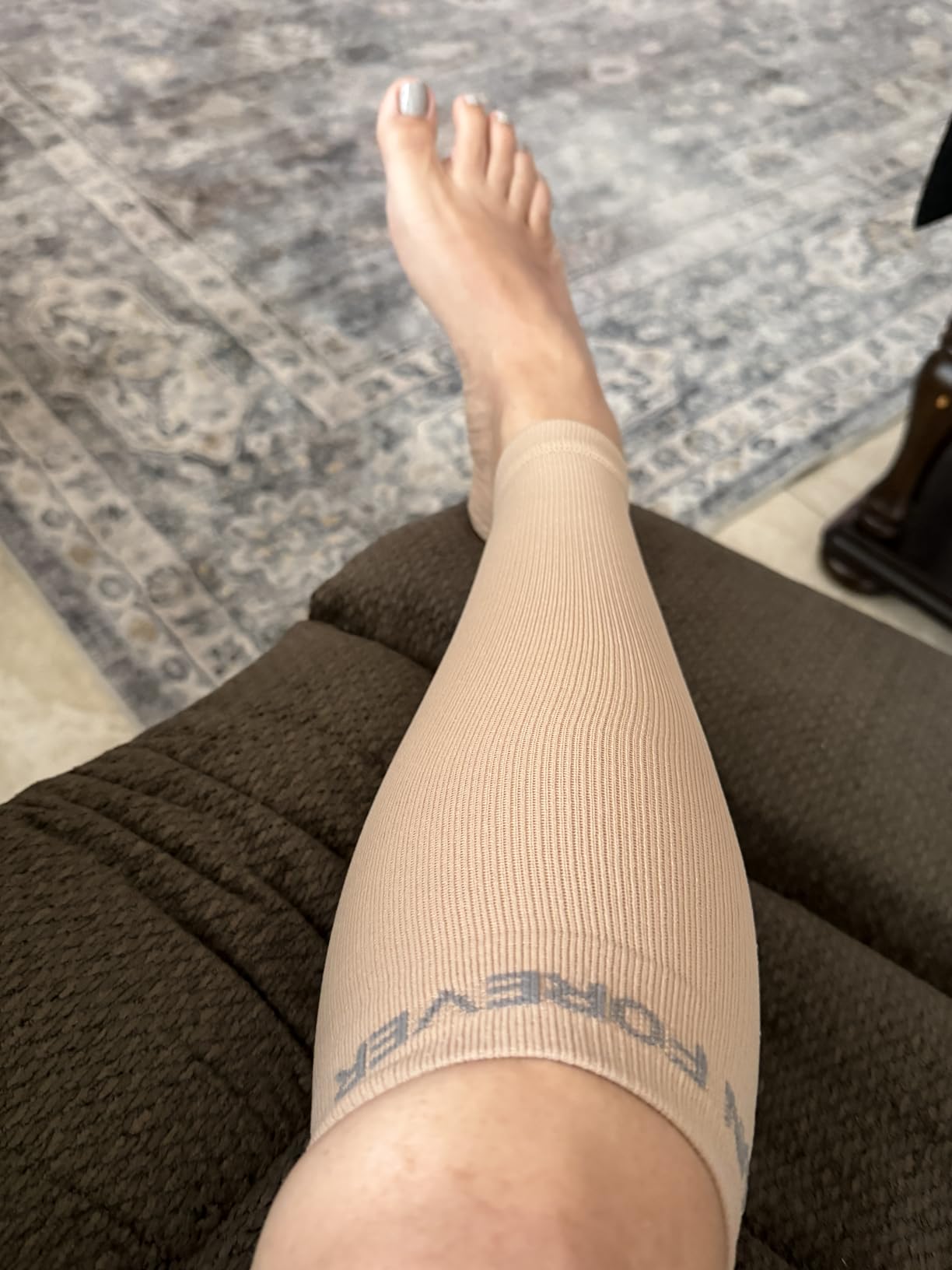 Run Forever Calf Compression Sleeve for Men & Women, 20-30mmHg Compression customer photo 1