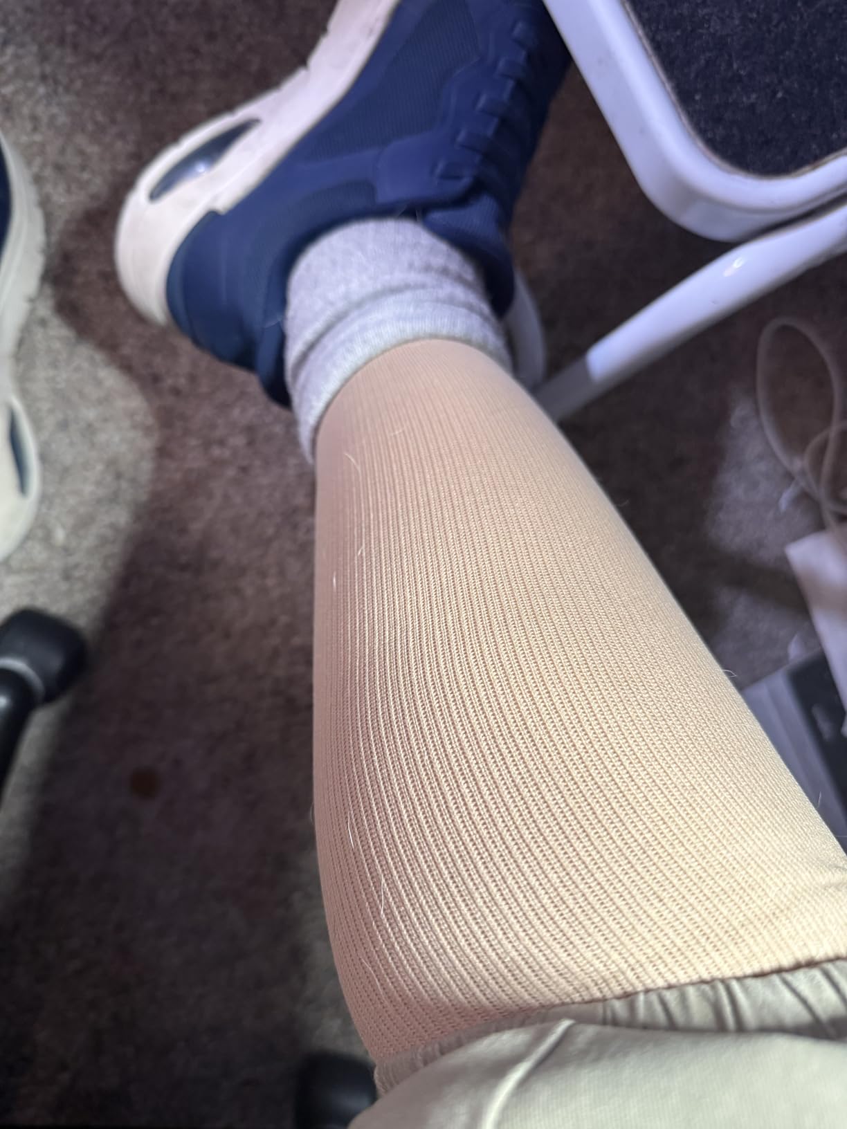 Run Forever Calf Compression Sleeve for Men & Women, 20-30mmHg Compression customer photo 2