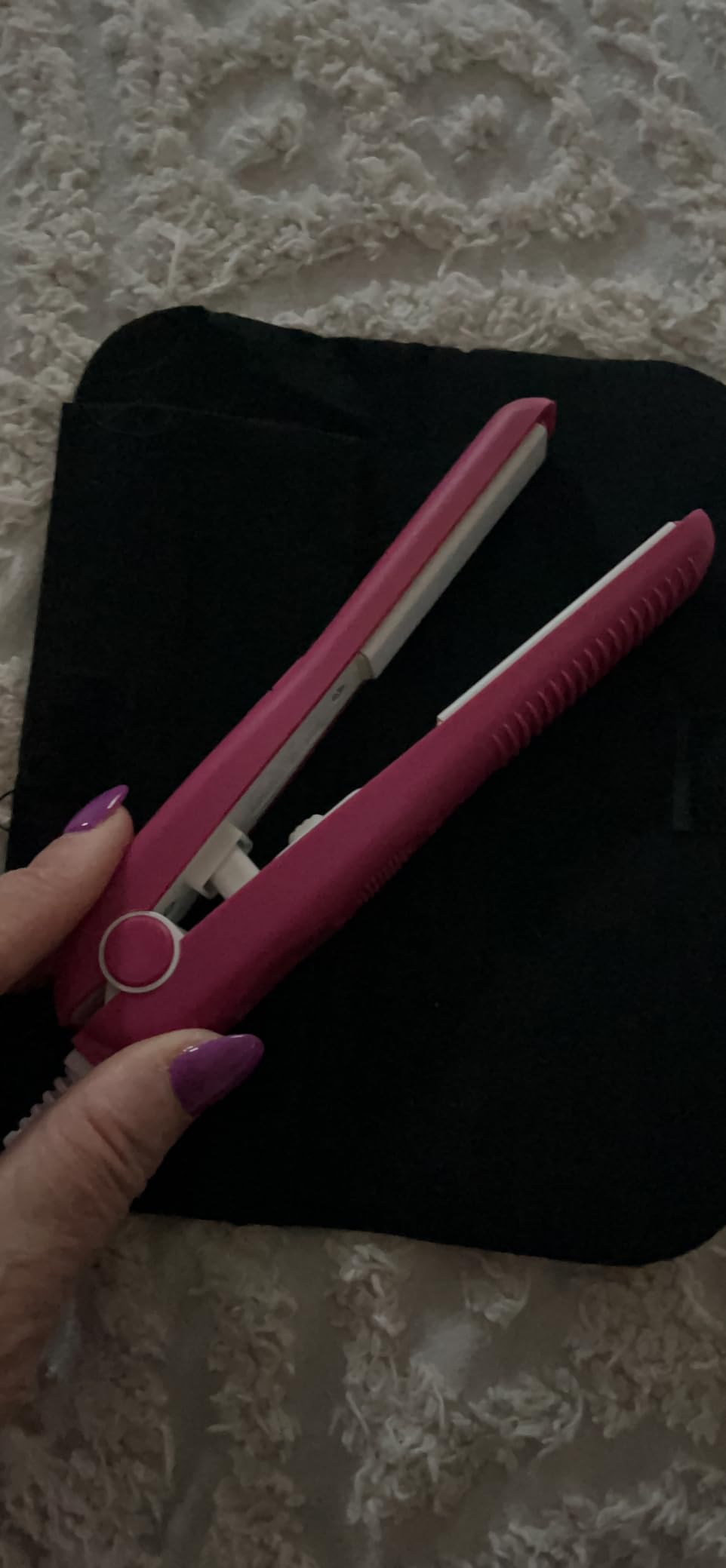 Hot Beauty Professional Ceramic Mini Flat Iron 1/2