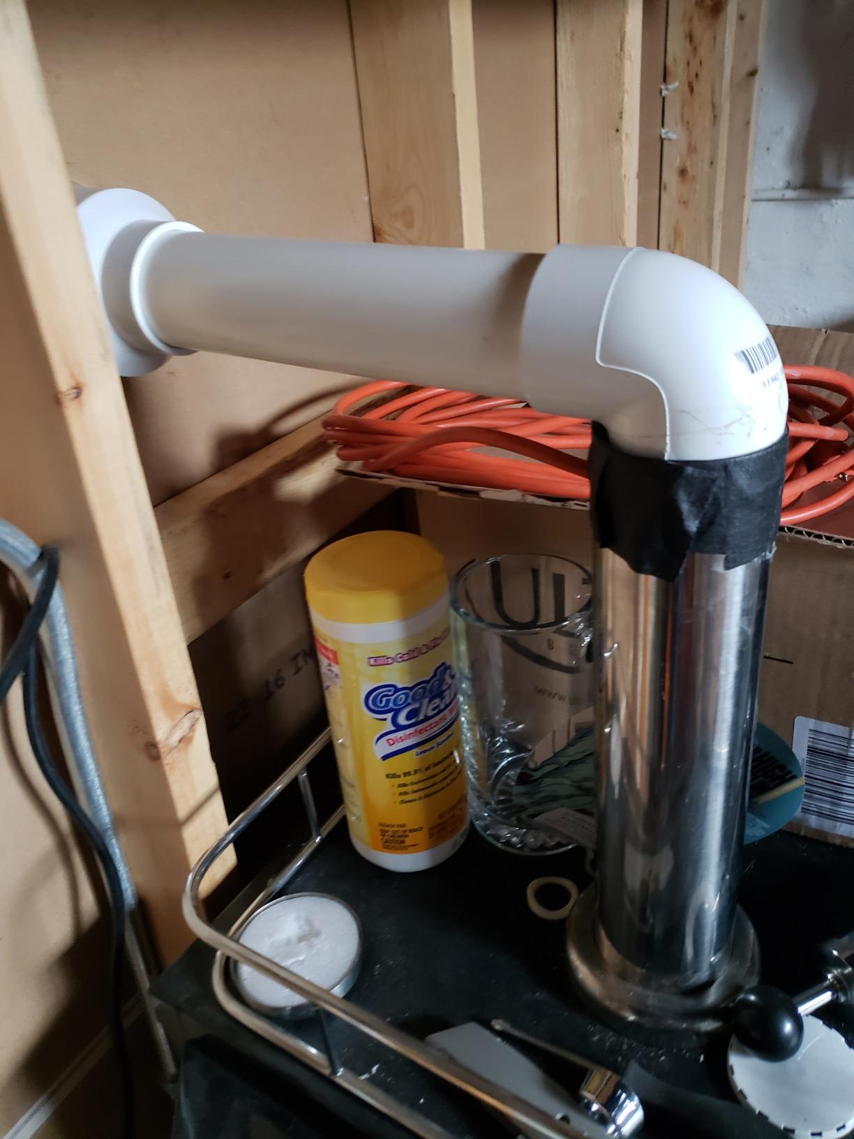 Intertap Forward Sealing Beer Faucet (Chrome Plated Brass), US Beer Industry Standard customer photo 1
