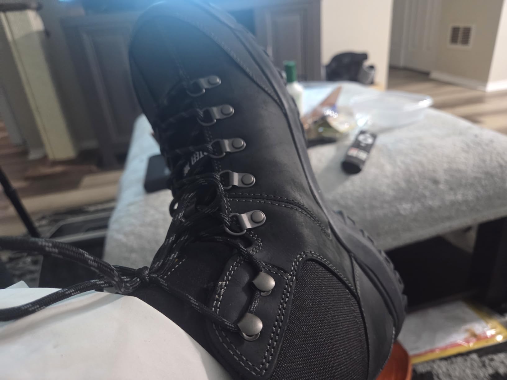 CAT Men’s Threshold Waterproof Steel Toe Work Boot customer photo 2