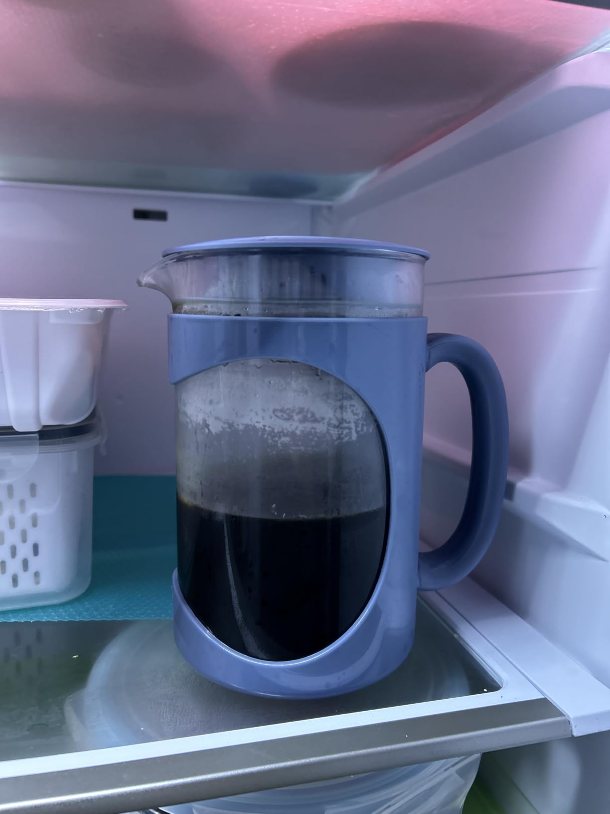 Primula Burke Deluxe Cold Brew Iced Coffee Maker, Comfort Grip Handle, Durable Glass Carafe, Removable Mesh Filter, Perfect 6 Cup Size, Dishwasher Safe, 1.6 qt, Black customer photo 2