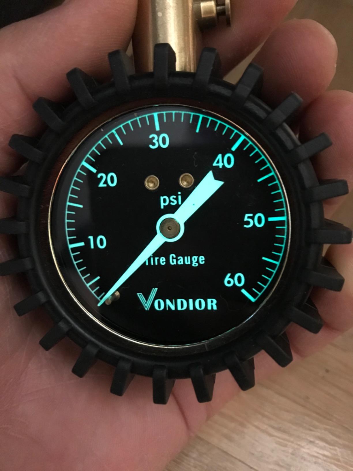 Vondior Tire Pressure Gauge for Cars, Certified ANSI 0-60 PSI Tire Gauge customer photo 2