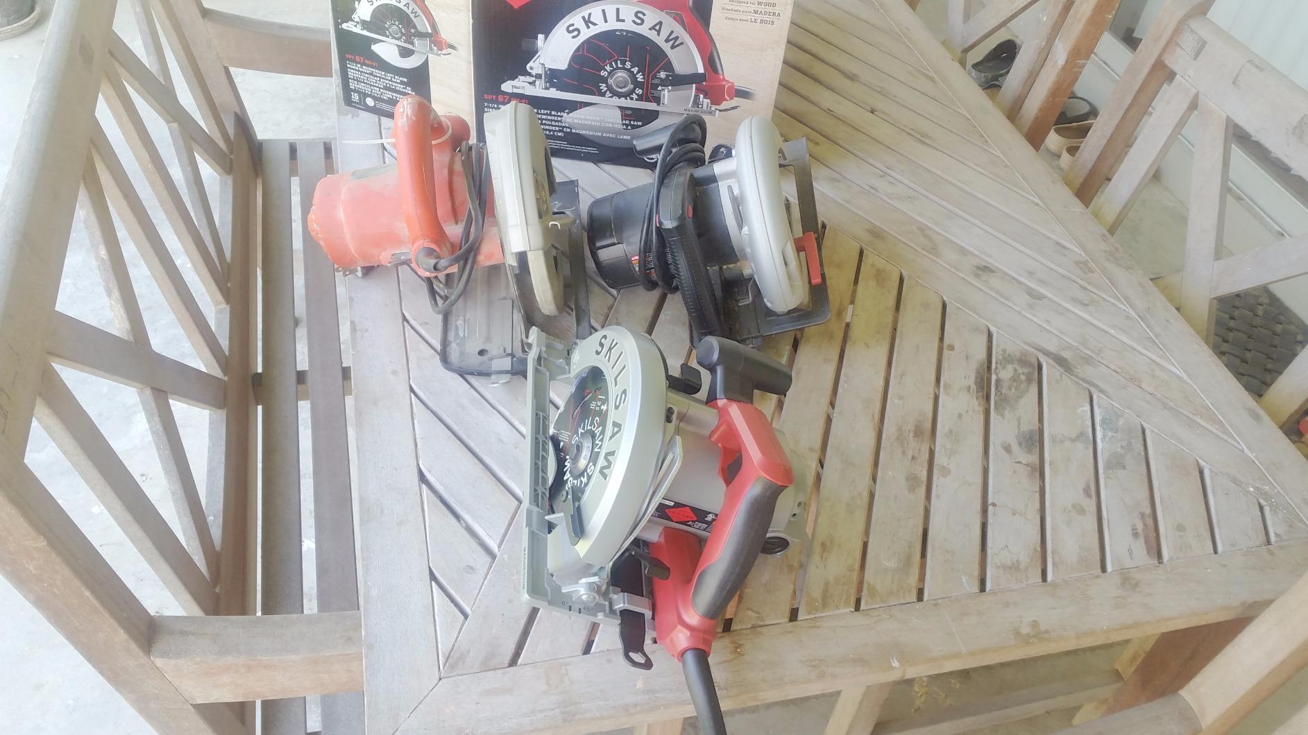SKIL 15 Amp 7-1/4 Inch Magnesium Left Blade Sidewinder Circular Saw Skilsaw - SPT67M8-01 customer photo 2