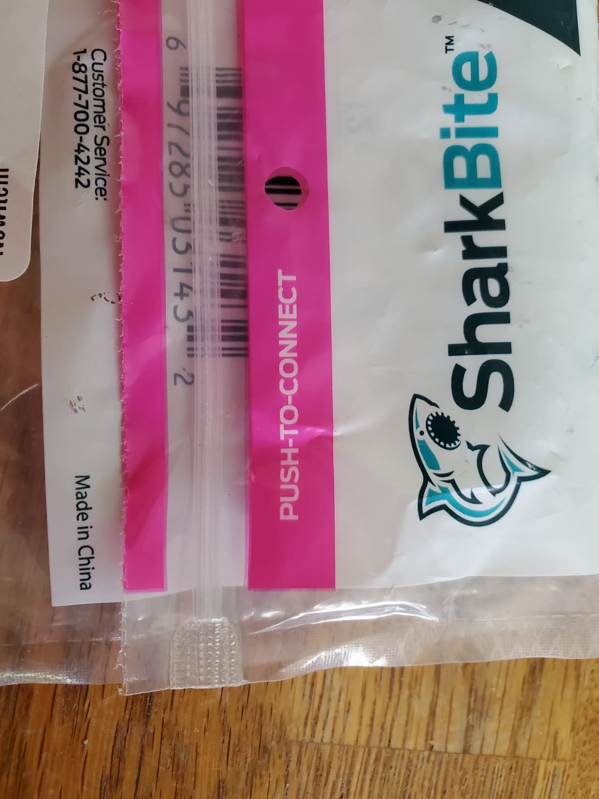 SharkBite 1/2 x 3/8 Inch Compression Angle Stop Valve, Pack of 4, Quarter Turn, Push to Connect Brass Plumbing Fitting, PEX Pipe, Copper, CPVC, PE-RT, HDPE, 23036LFA4 customer photo 1