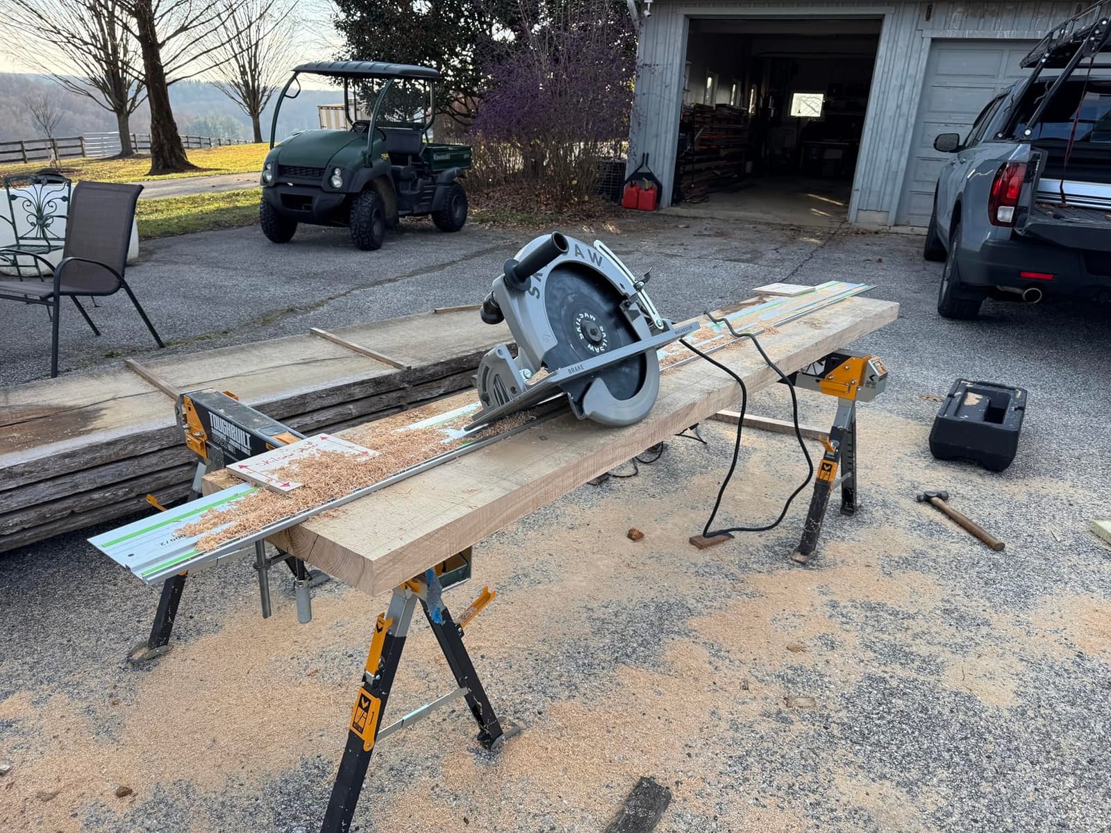 SKIL 16-5/16 In. Magnesium Worm Drive Skilsaw Circular Saw - SPT70V-11 customer photo 2