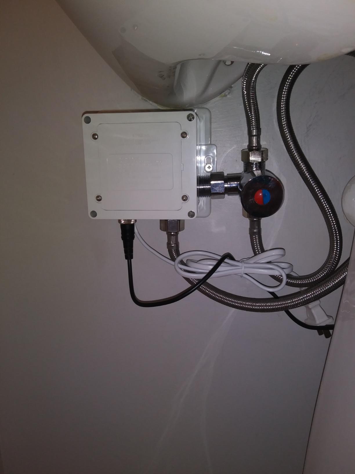 Automatic Touchless Bathroom Sink Faucet Commercial Sensor Motion Activated customer photo 1