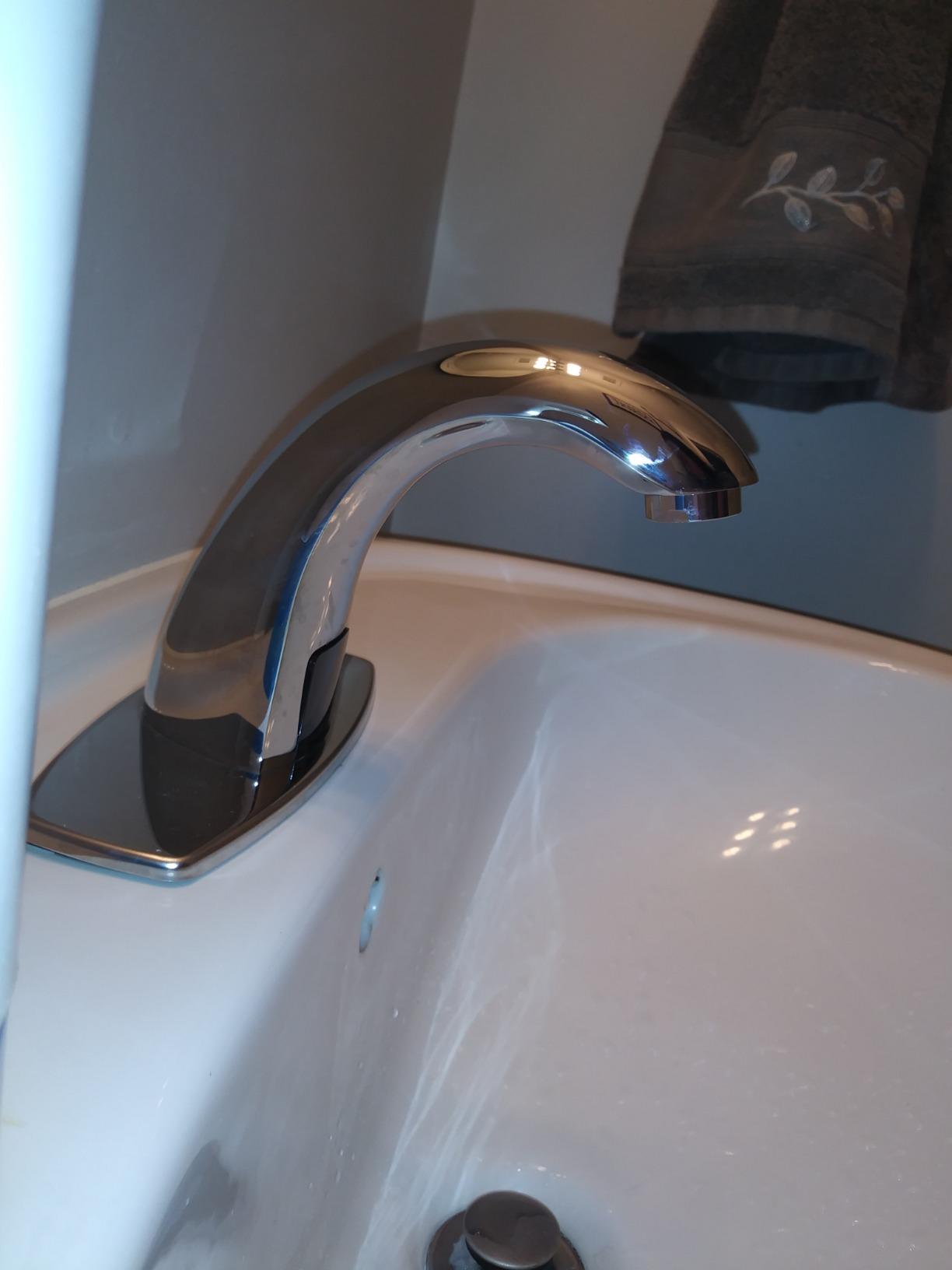 Automatic Touchless Bathroom Sink Faucet Commercial Sensor Motion Activated customer photo 2