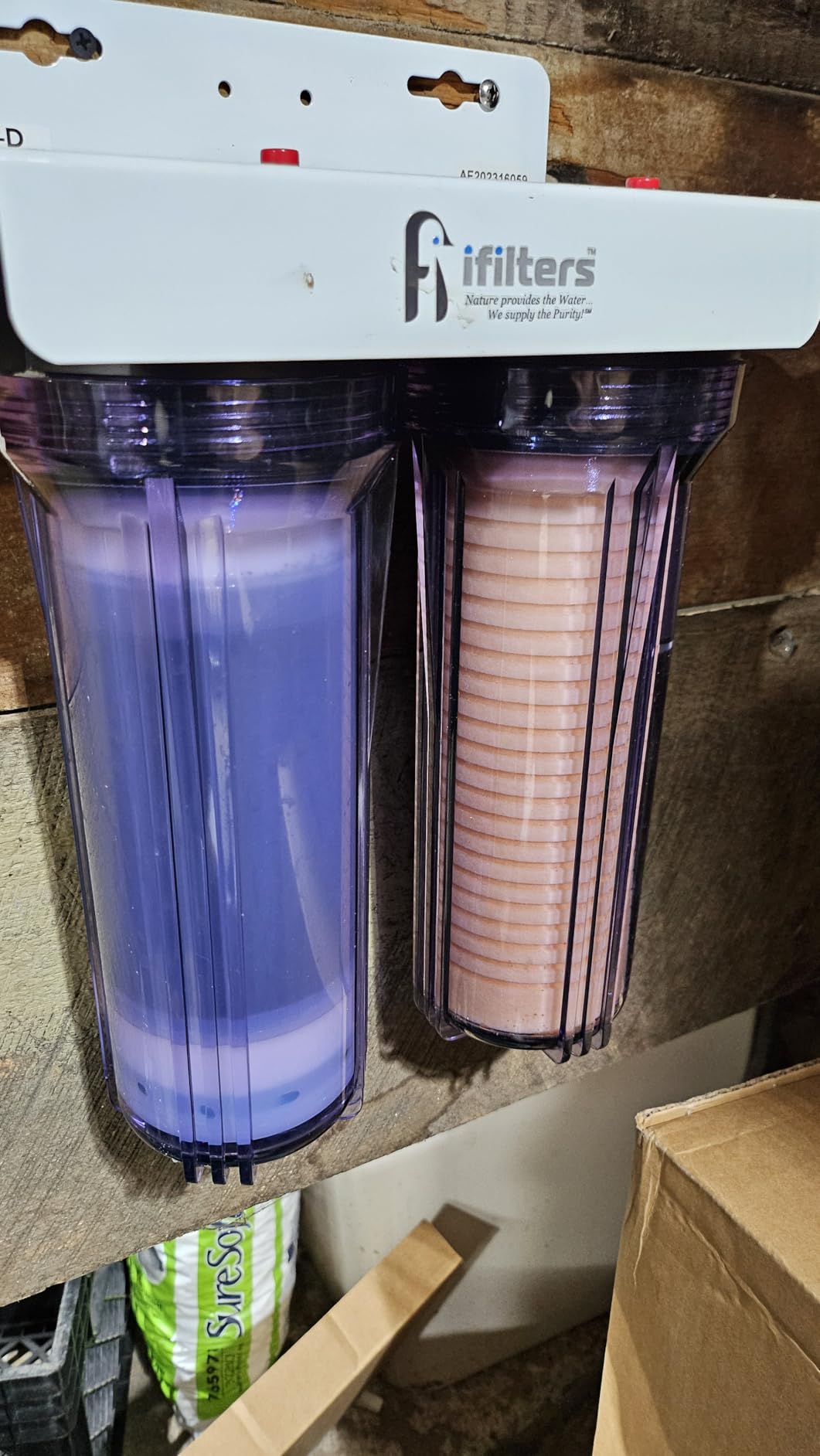 iFilters 4.5 x 20 Sediment CTO Heavy Metals Well Water Filtration System customer photo 1