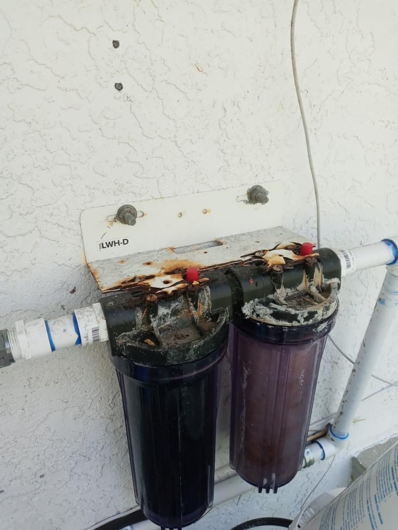 iFilters 4.5 x 20 Sediment CTO Heavy Metals Well Water Filtration System customer photo 2