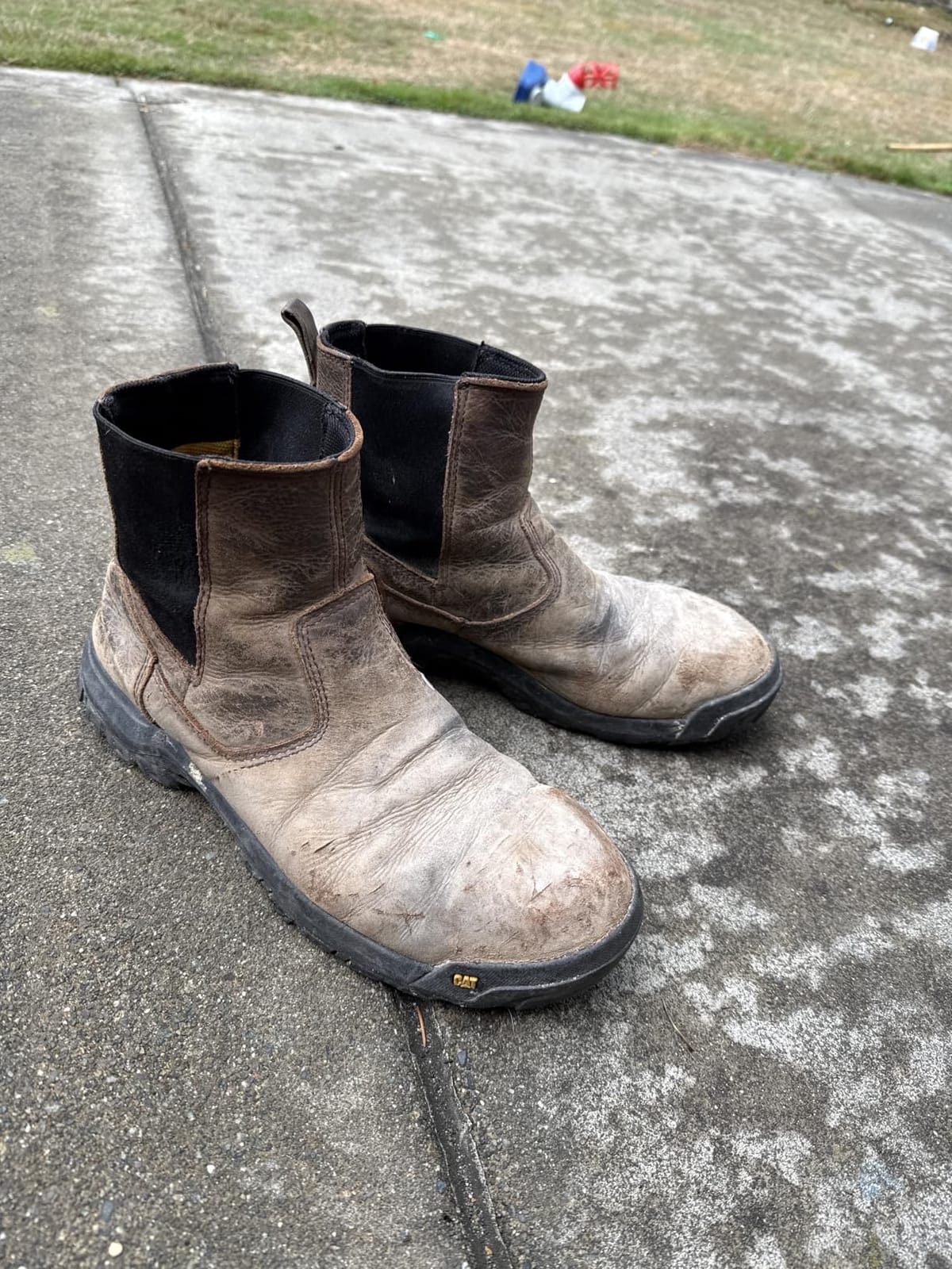 CAT Men's Wheelbase Steel Toe customer photo 2