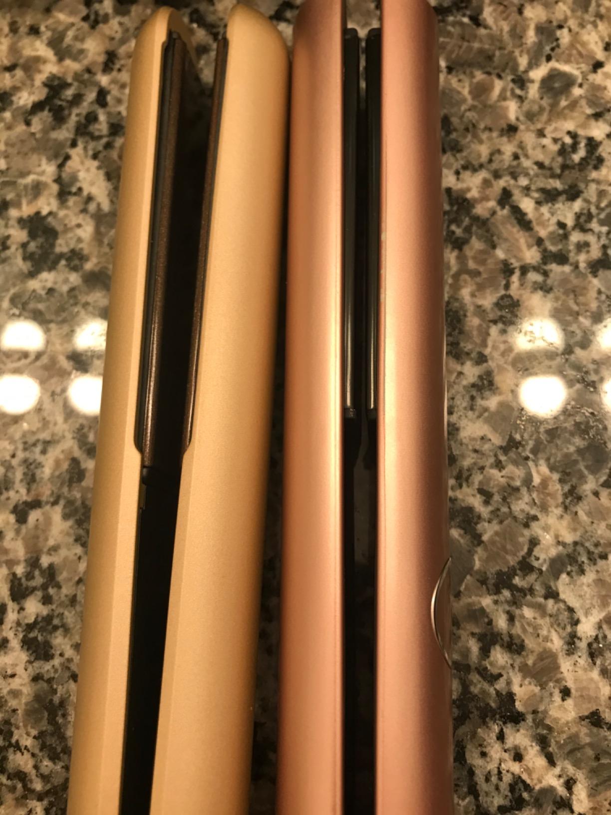 NITION Ceramic Tourmaline Hair Straighteners LCD Flat Iron MCH 10s Fast Heating Up. 1