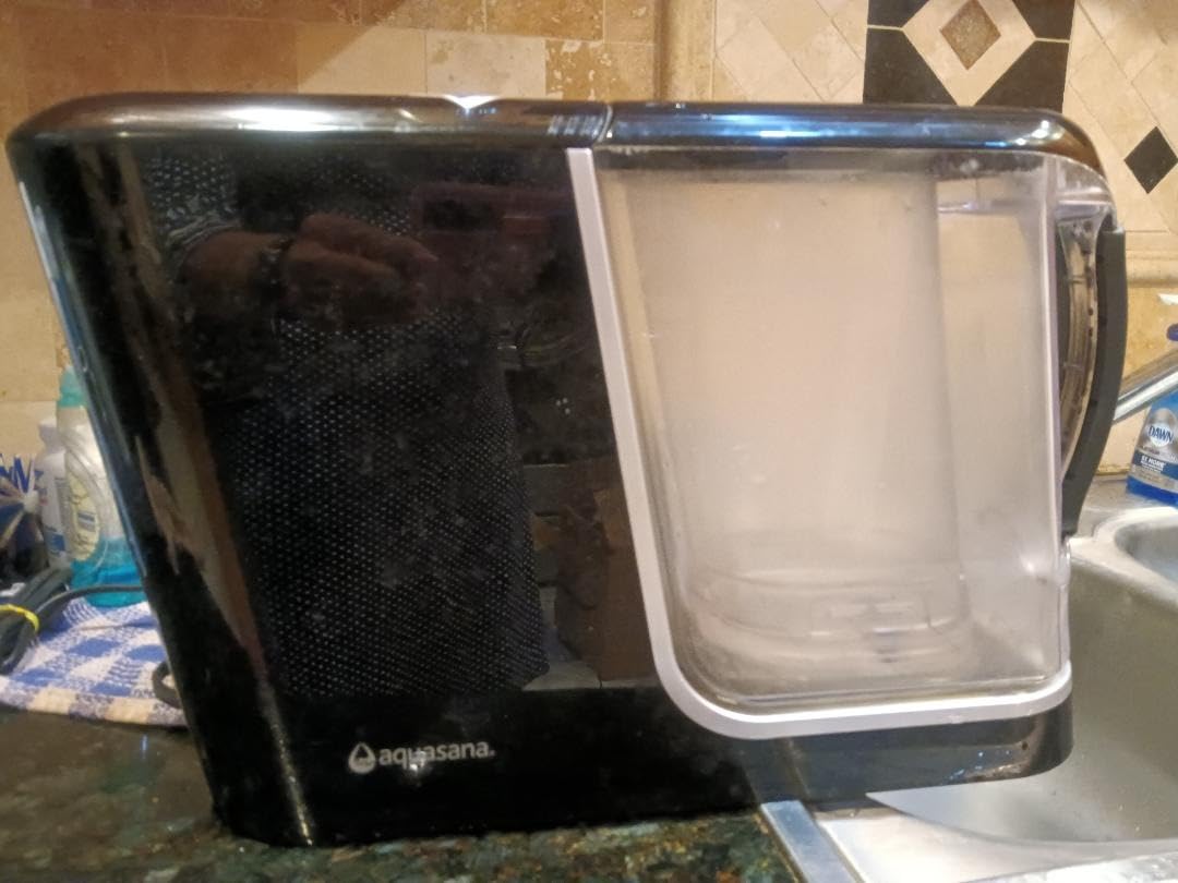 Aquasana Countertop Water Filter | Reduces Lead, PFAS & Microplastics | No Wastewater | Retains Beneficial Minerals | Filters One Glass in 8 Seconds | No Installation | 300 Gal | 1-Year Warranty customer photo 2