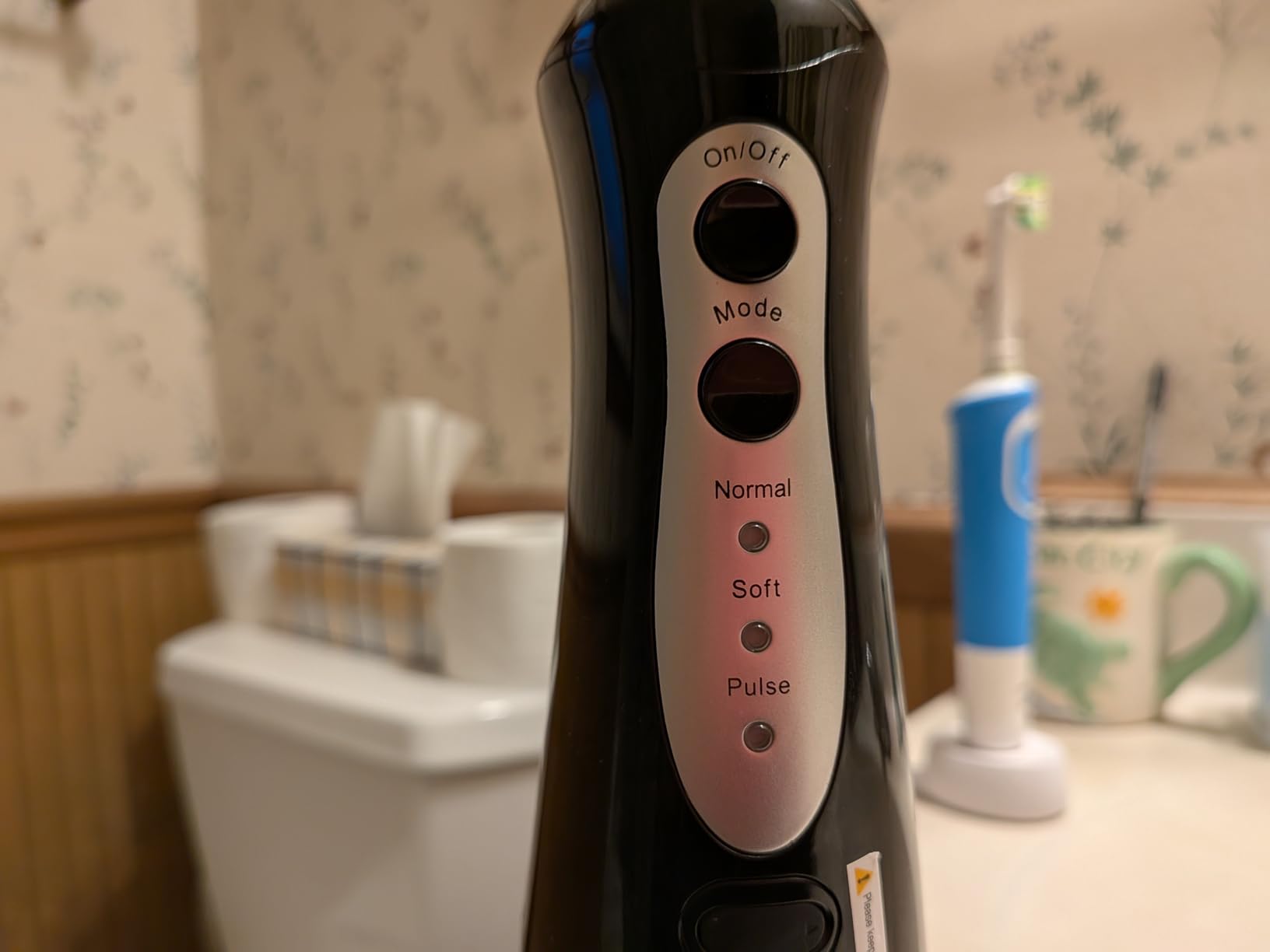 Nicefeel Water Flosser, 300ML Portable Water Dental Pick Cordless for Teeth, Braces, Sensitive Gum, Oral Irrigator for Travel & Home with 5 Jet Tips & 3 Modes, Rechargeable, IPX7 Waterproof customer photo 1