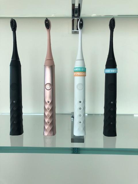 Burst Original Sonic Electric Toothbrush for Adults (Black) | Soft Bristle customer photo 1