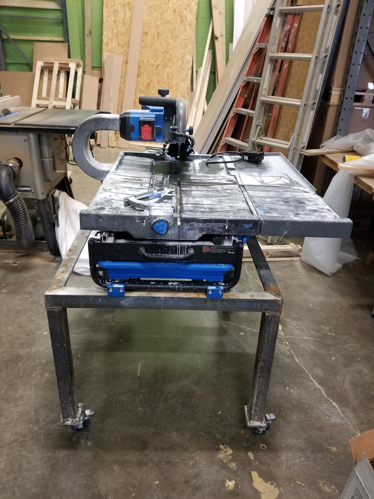 Delta - 10 in. Cruzer Wet Tile/Stone Saw customer photo 2