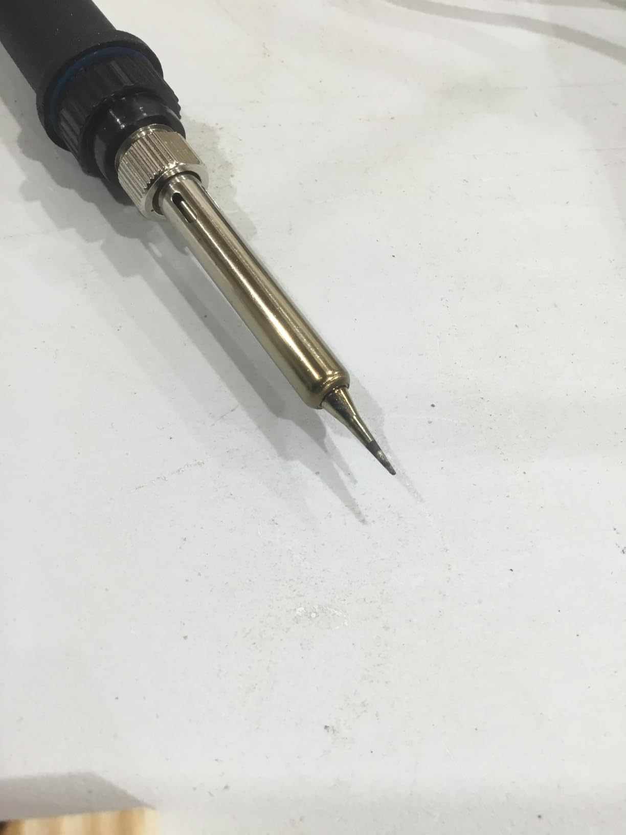 LDK Soldering Iron Kit Electric 60W 110V Adjustable Temperature Soldering Gun Welding Tools, 5pcs Replacement Tips and Solder Wire (Basic) customer photo 1