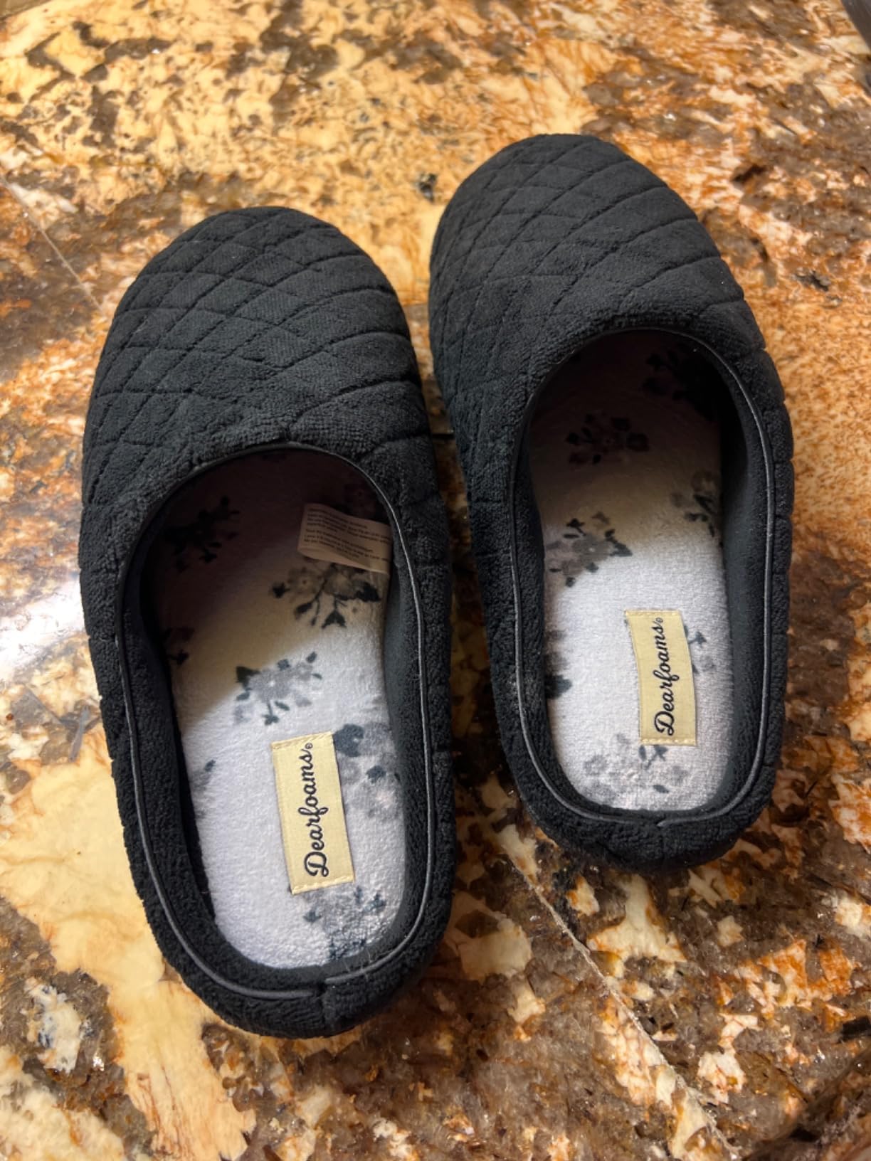 Leslie Terry Clog House Shoes with Memory Foam, Indoor Slippers with Wide Widths customer photo 1