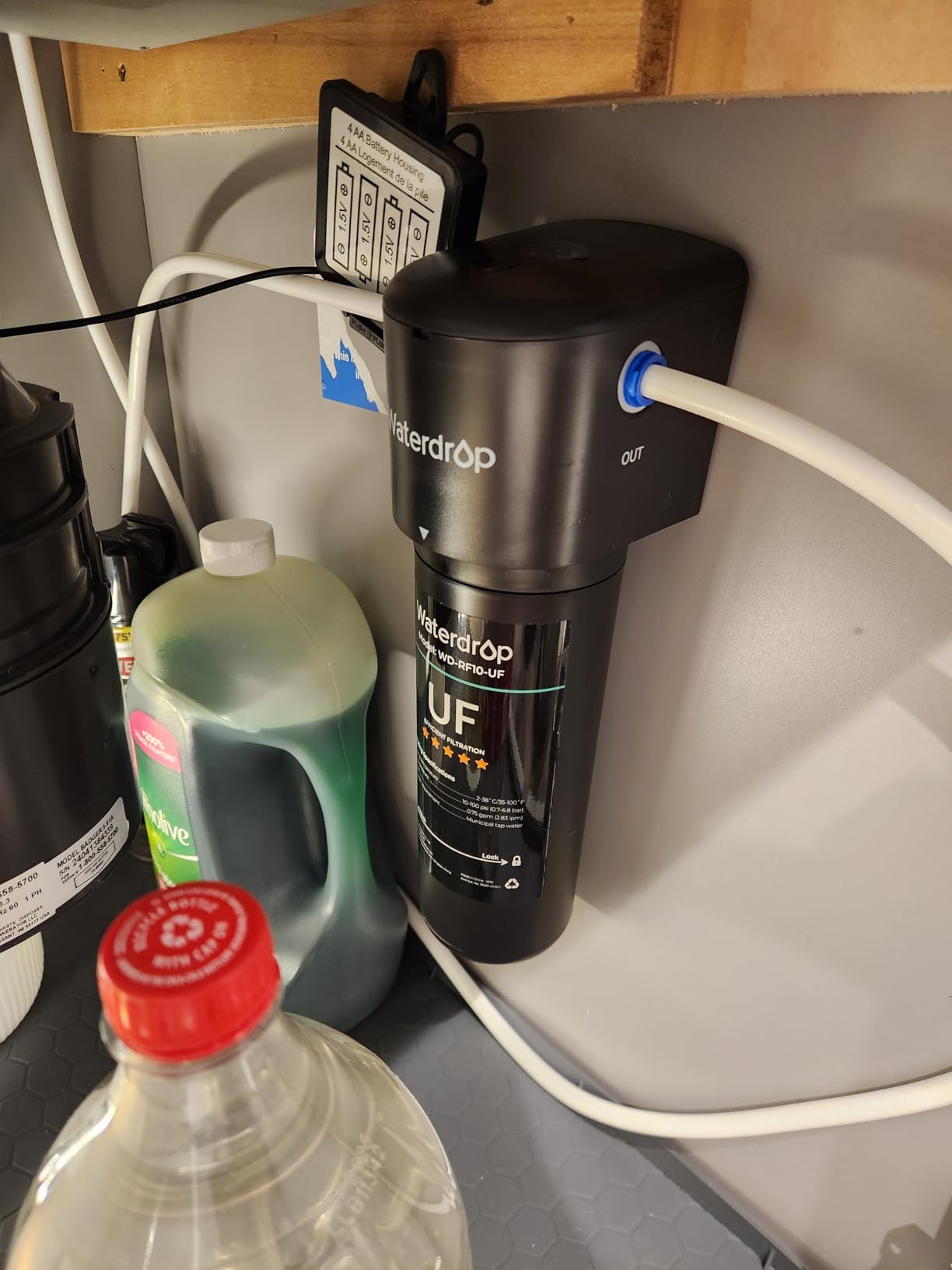 Waterdrop 10UA-UF 0.01 μm Ultra Filtration Under Sink Water Filter System customer photo 2