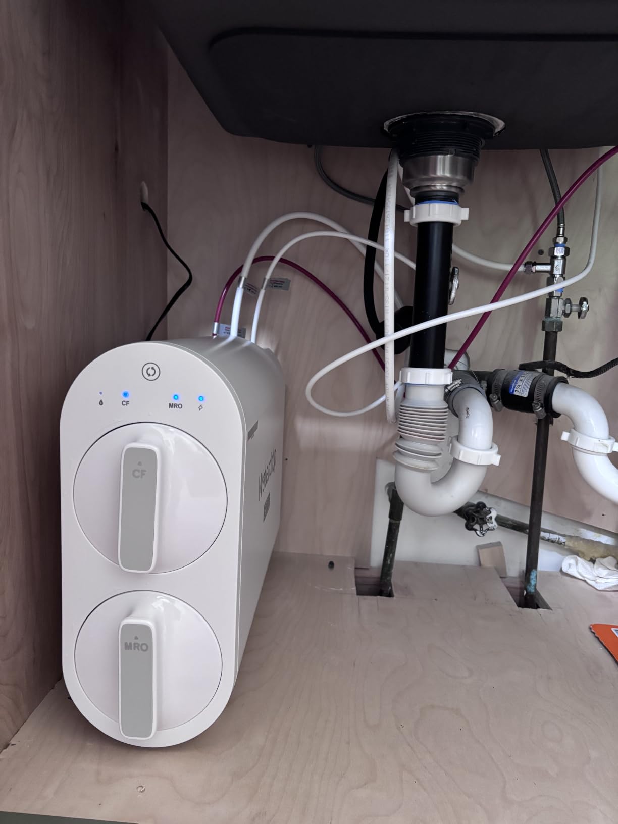 Waterdrop G2P600 Under-Sink RO System, 600 GPD Tankless RO Water Filtration customer photo 2
