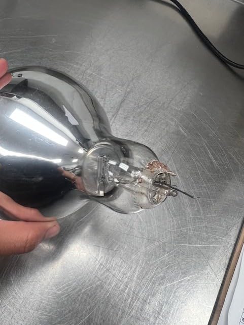 KOR 250W R40 Clear Incandescent Heat Lamp Bulbs, E26 Medium Base, 2-Pack customer photo 1