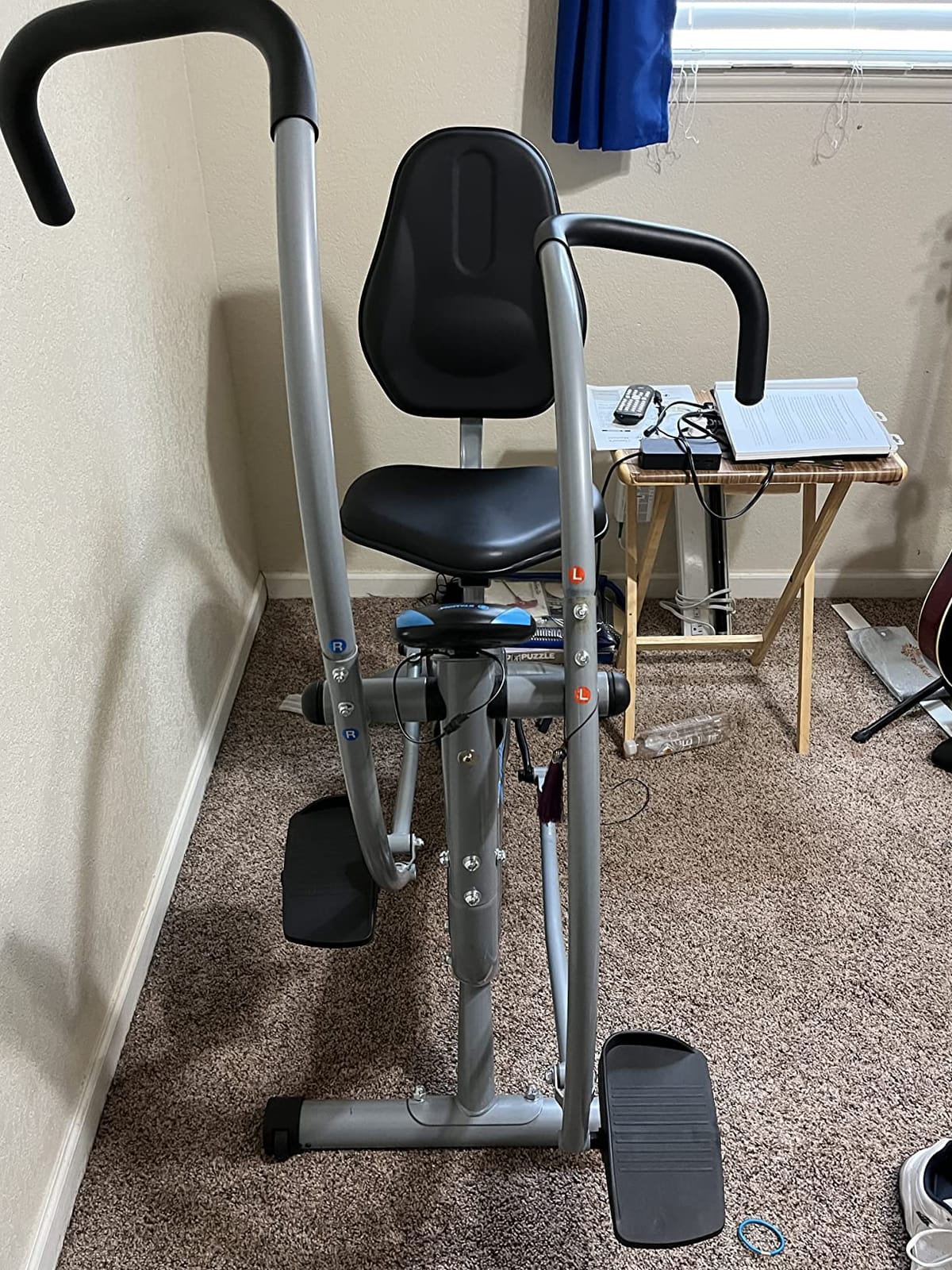 Stamina EasyStep Recumbent Stepper with Arm Workout - Recumbent Cross Trainer with Smart Workout App for Home Workout - Up to 250 lbs Weight Capacity customer photo 1