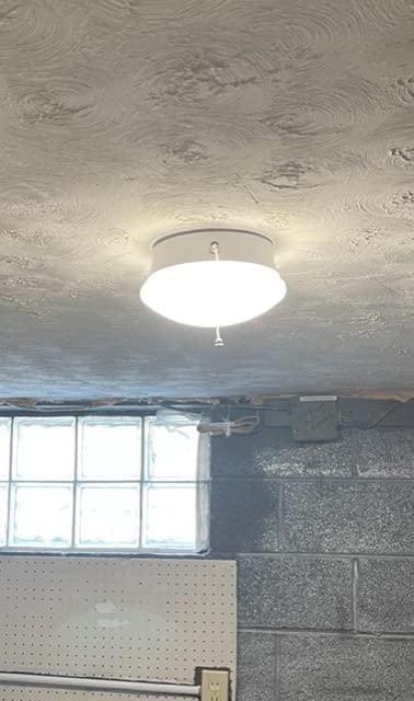 Lightdot 7” Modern LED Ceiling Light with Pull Chain 12W 4000K, 1300lm, 125W E26 Bulb Replacement, Energy Saving Flush Mount Lighting for Closets/Bedroom/Corridor (2 Pack) customer photo 1