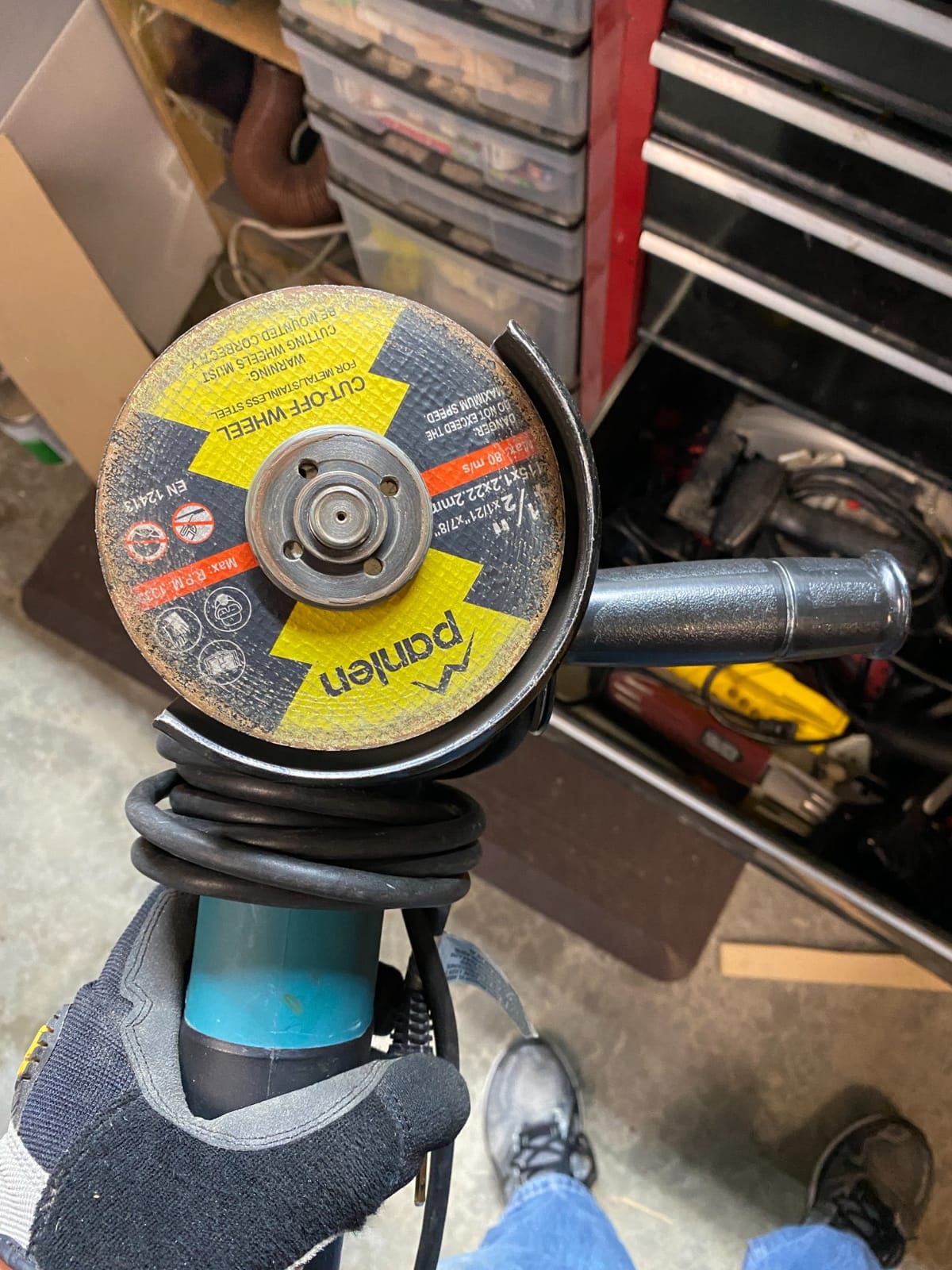 50 Pack Cut Off Wheels 4 1/2 Inch, Metal Cutting Disc for Angle Grinder customer photo 1