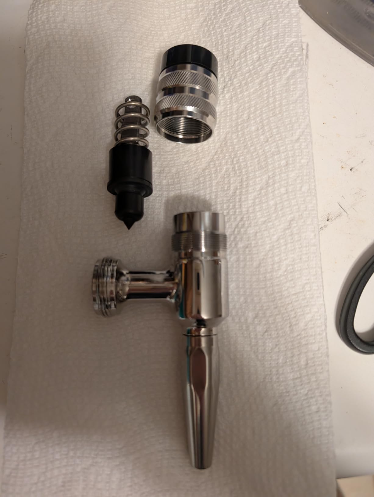 Stout Beer Coffee Faucet, All 304 Food Grade Stainless Steel Beer Keg Tap customer photo 2