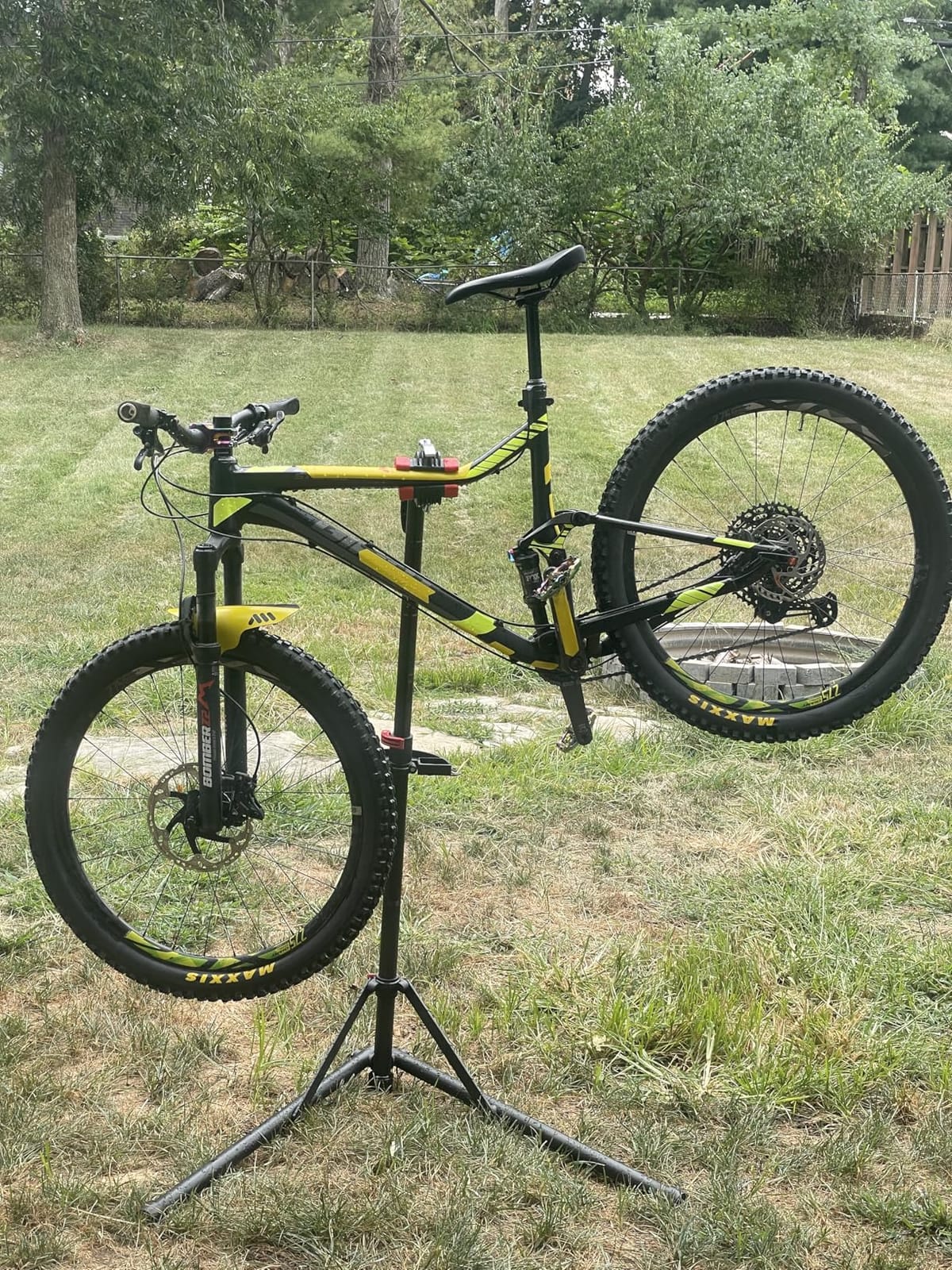CXWXC Bike Repair Stand -Shop Home Bicycle Mechanic Maintenance Rack customer photo 1