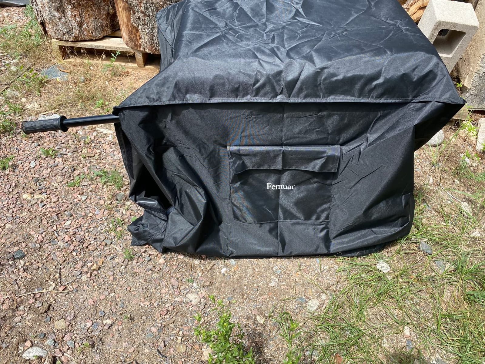 Outdoor Generator Covers Waterproof Heavy Duty 600D Oxford Portable Generator Cover Universal for 5500-15000 Watt Portable Generators ,38x28x30 in customer photo 2