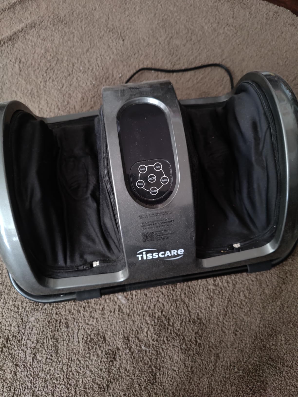 TISSCARE Shiatsu Foot Massager with Heat: FSA Eligible HSA Foot Massager for Neuropathy, Plantar Fasciitis and Pain Relief-Massage Feet/Leg/Calf/Ankle at Home/Office, Gifts for Women and Men customer photo 1