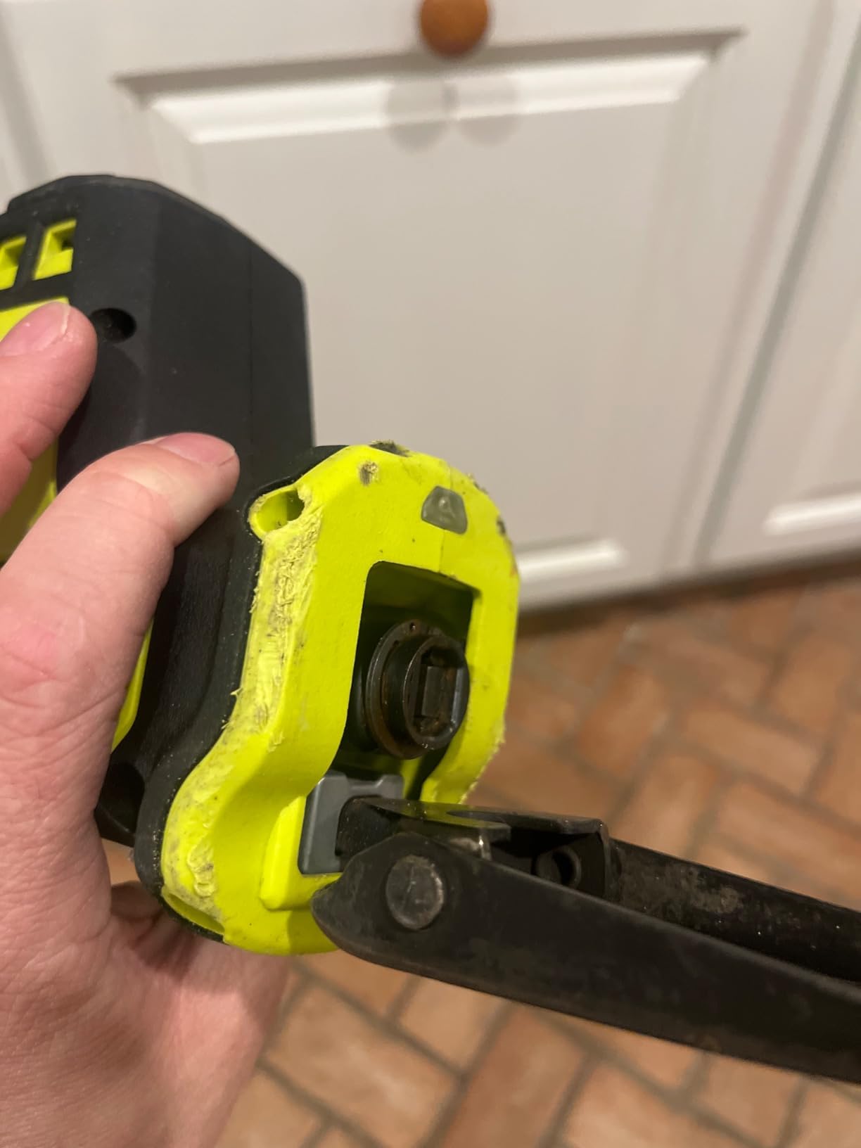 RYOBI ONE+ HP 18V Brushless Compact One-Handed Reciprocating Saw (Tool Only) PSBRS01B customer photo 2