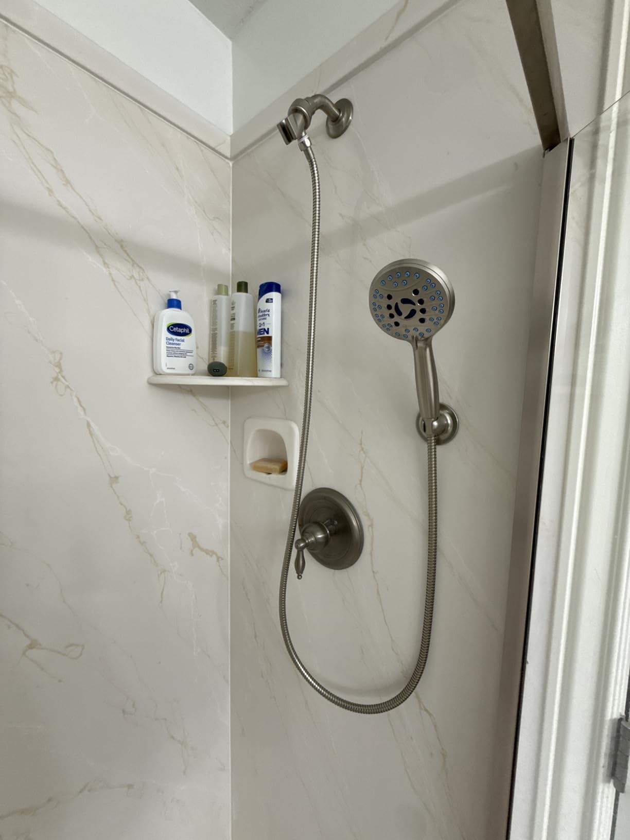 AquaCare 8-mode High Pressure Handheld Shower Head with 2-mode Power Wash customer photo 2