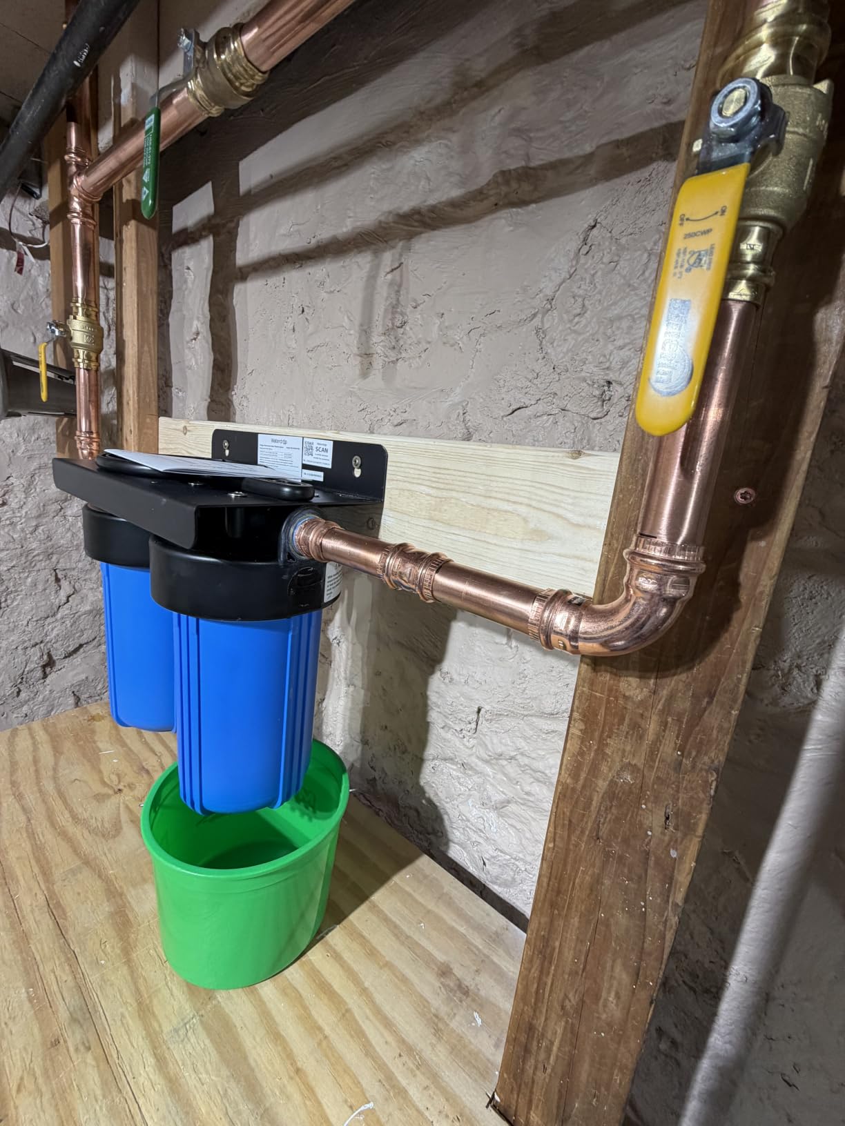 Waterdrop WHF21-PG 2-Stage Whole House Water Filter System, 5 Micron customer photo 2