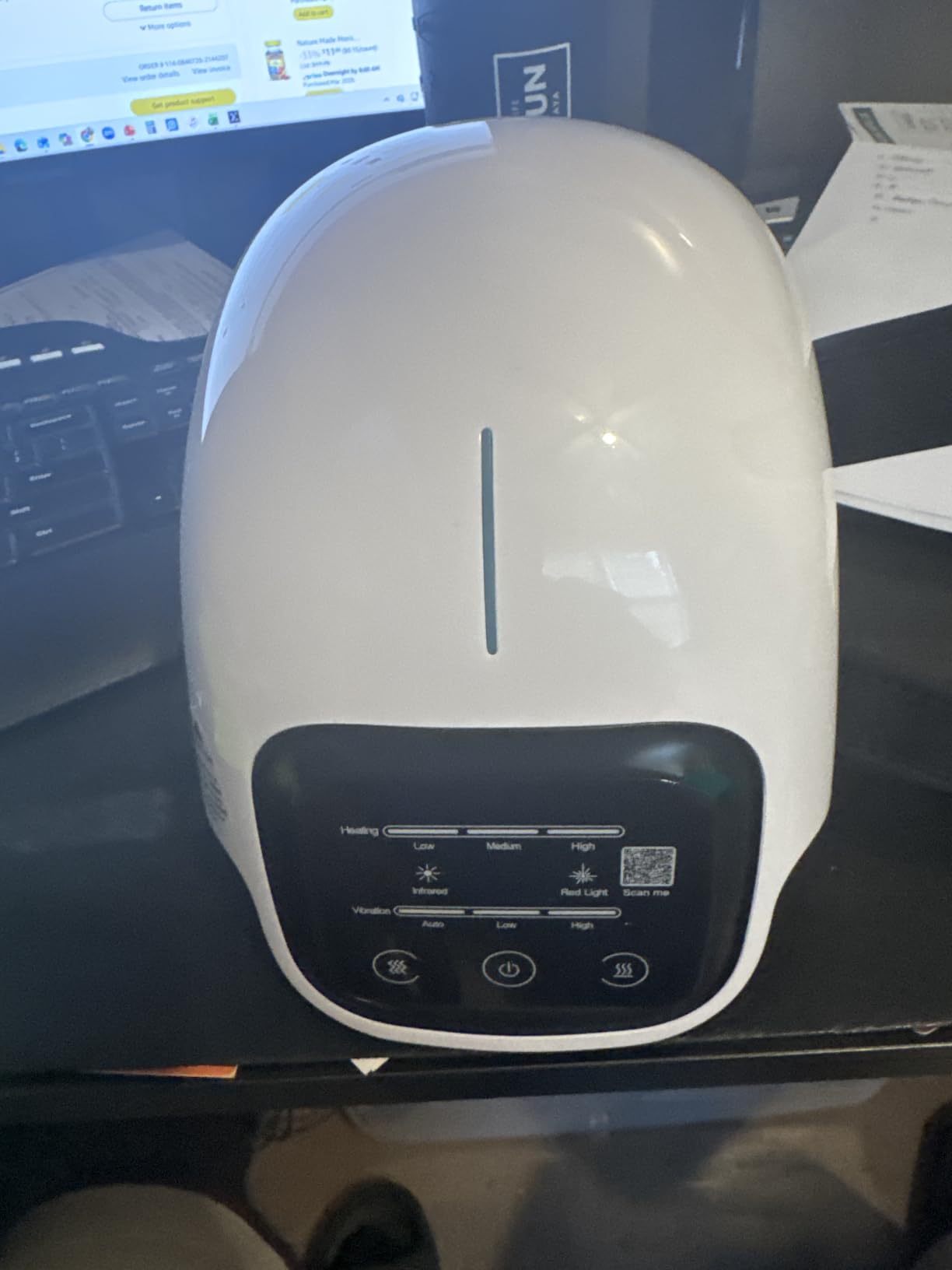 Knee Massager Smart for Pain Relief with Heat and Red Light Therapy, 2026 Updated Edition, Relax Tight Muscles, Ideal Gift for Men & Women, FSA-HSA Eligible customer photo 2