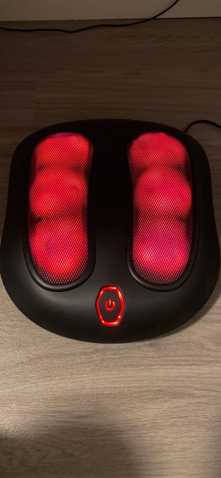 Nekteck Shiatsu Foot Massager with Heat for Neuropathy, Plantar Fasciitis customer photo 2