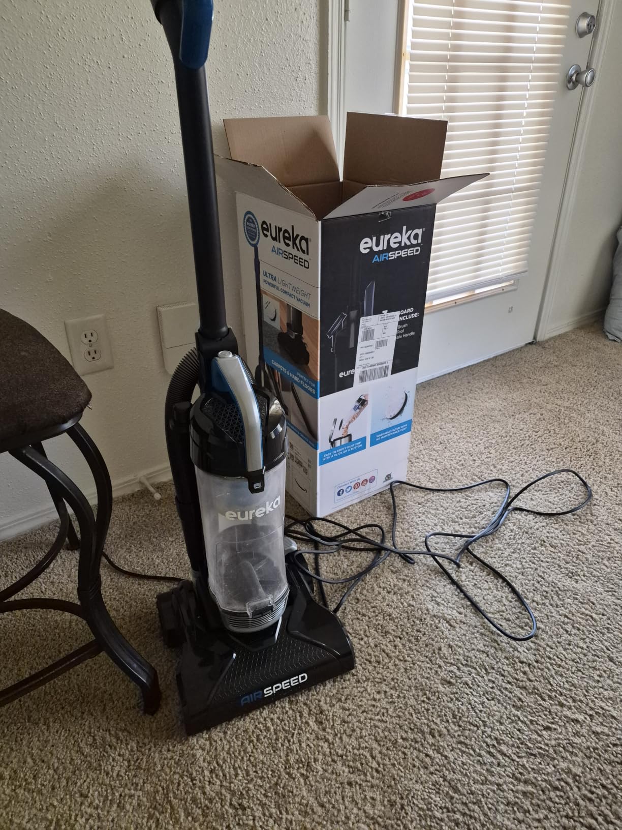 Eureka Vacuum Cleaners for Home,Airspeed Ultra-Lightweight, NEU10AE5 customer photo 2
