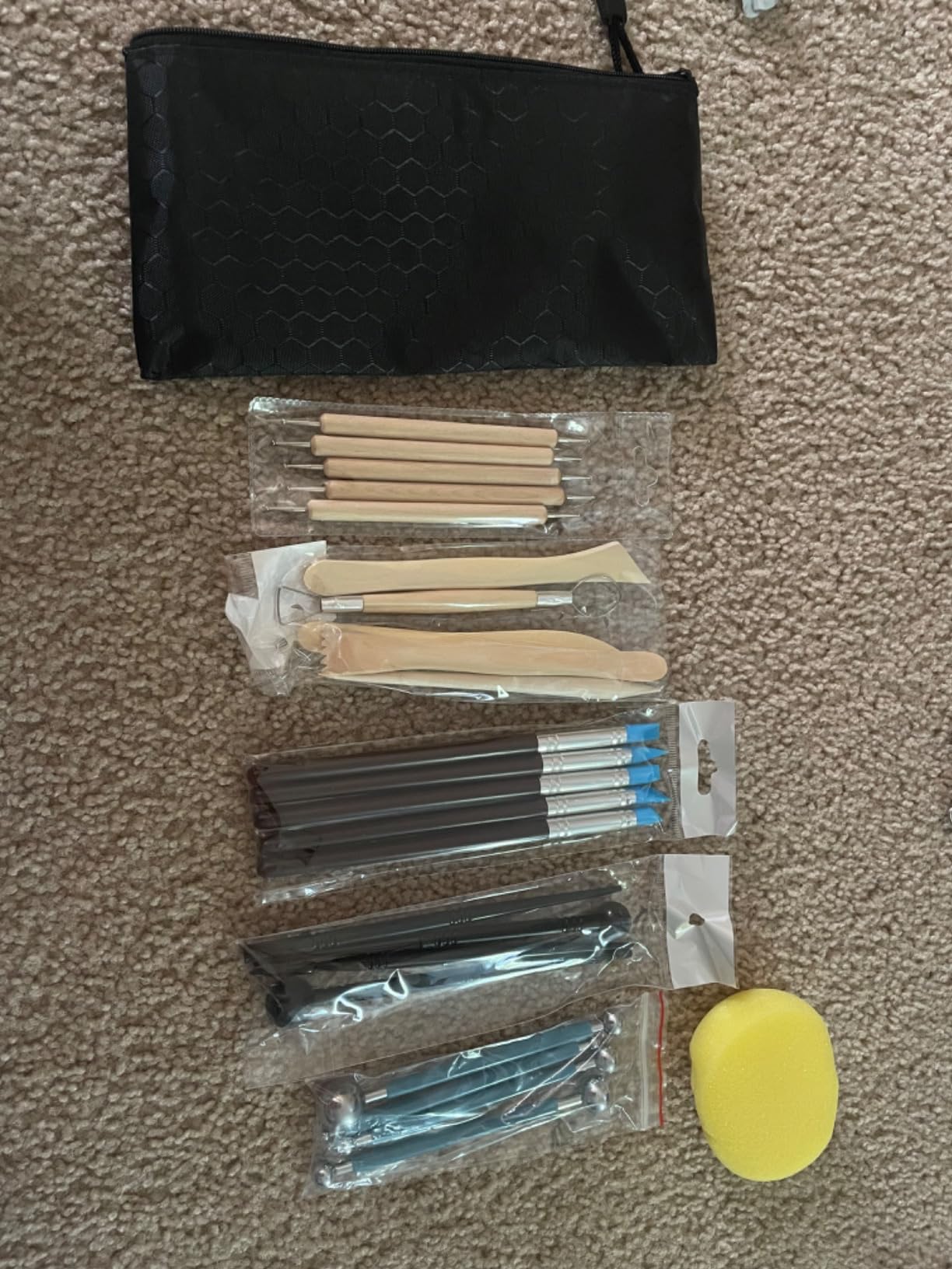 Luney 25PCS Polymer Clay Sculpting Tools Kit, Pottery Tools customer photo 1