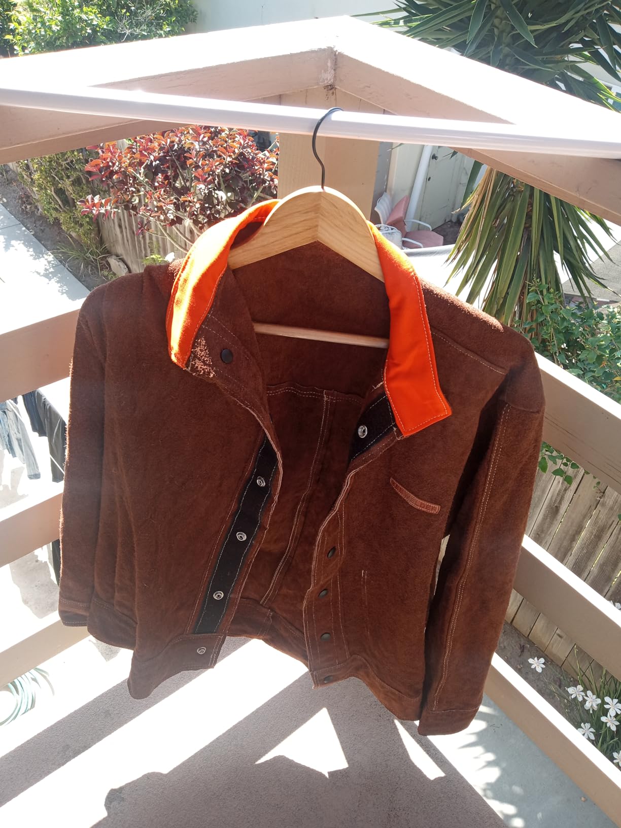 YESWELDER Leather Welding Jacket customer photo 2