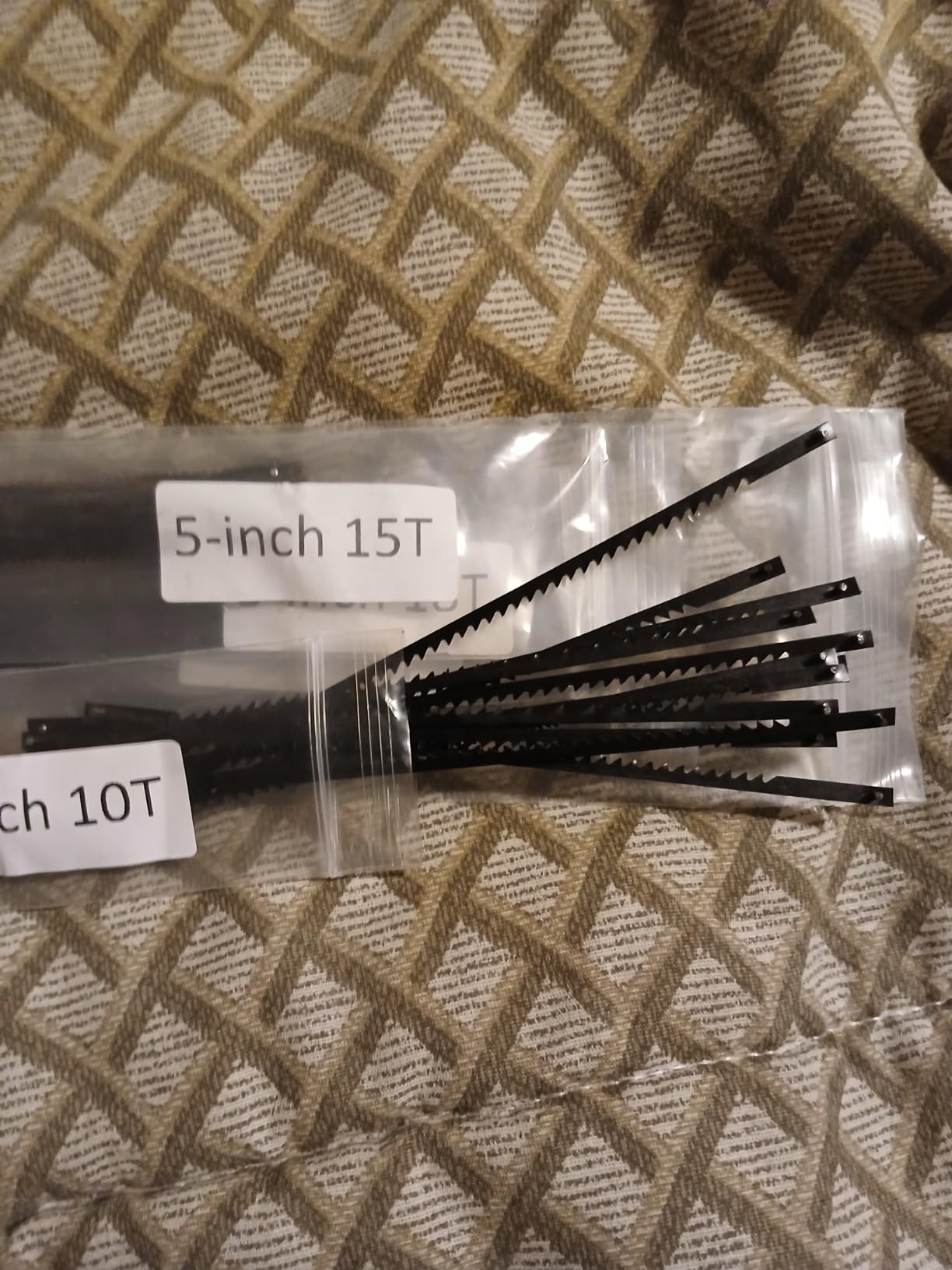 FOXBC 5-Inch Scroll Saw Blade Pin End Replacement for Wen 3921 3923, Dremel, Craftsman, Penn State, Delta, Ryobi and All 15in.and 16in.Scroll Saw For Wood, High Carbon Steel - 48 Pack customer photo 2