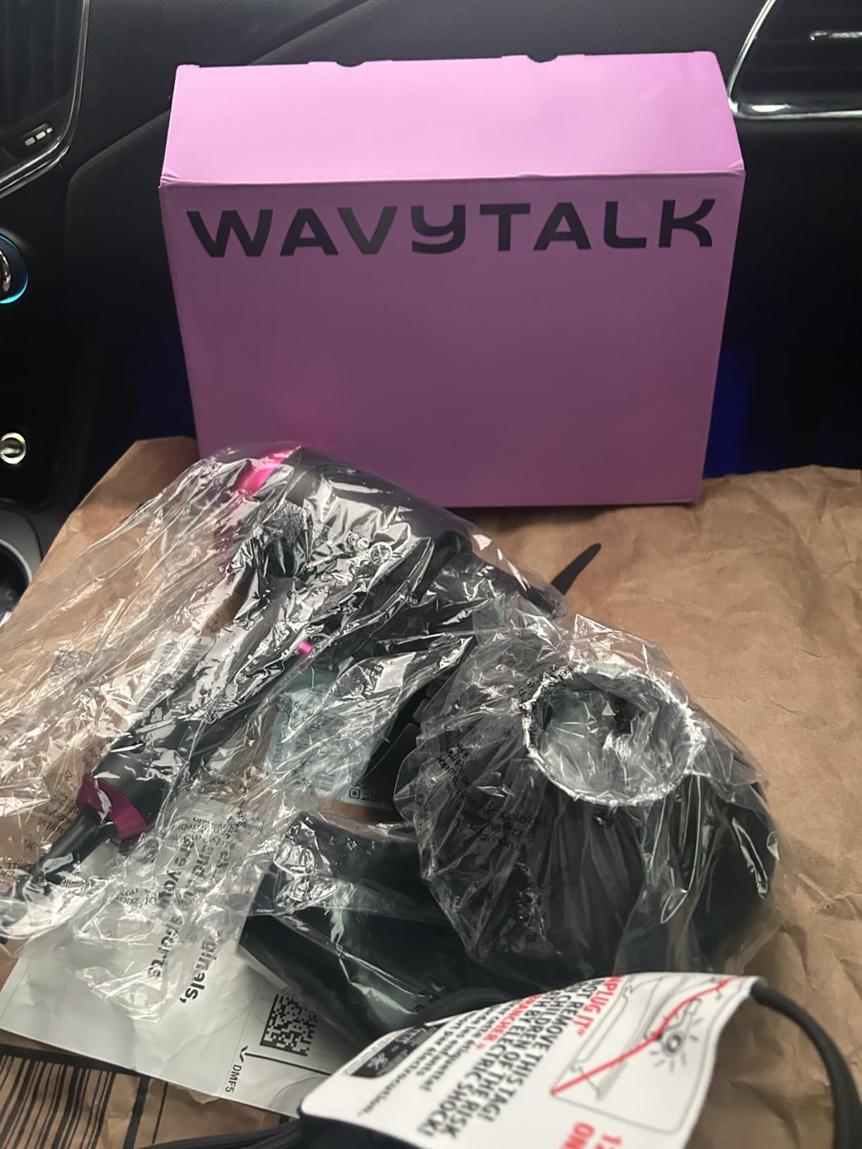 Wavytalk Blown Away Ionic Hair Dryer with Diffuser for Curly Hair customer photo 2