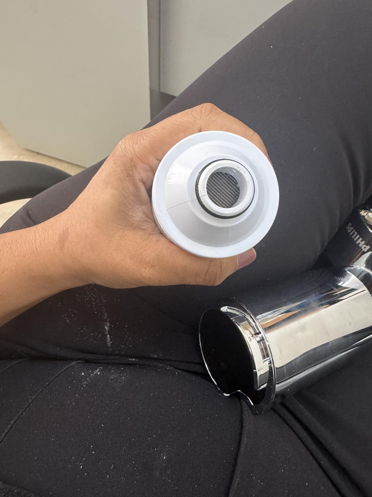 PHILIPS Shower Filter, Reduces Chlorine & Heavy Metals, AWP1775CH/37 | Shower Water Filter with NSF-Certified KDF, 3-Stage Filtration for Healthier Skin & Hair, High Pressure, Easy Installation customer photo 1