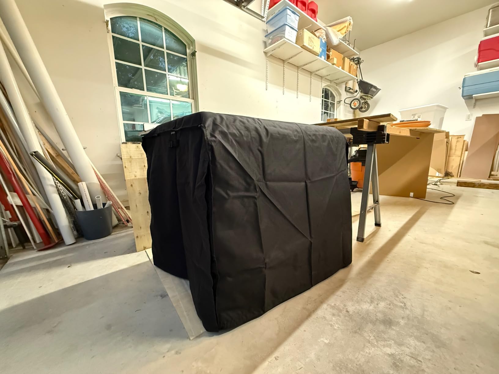 Heavy Duty 600D Generator Cover (Grey,32 x 24 x 24 inch) customer photo 2