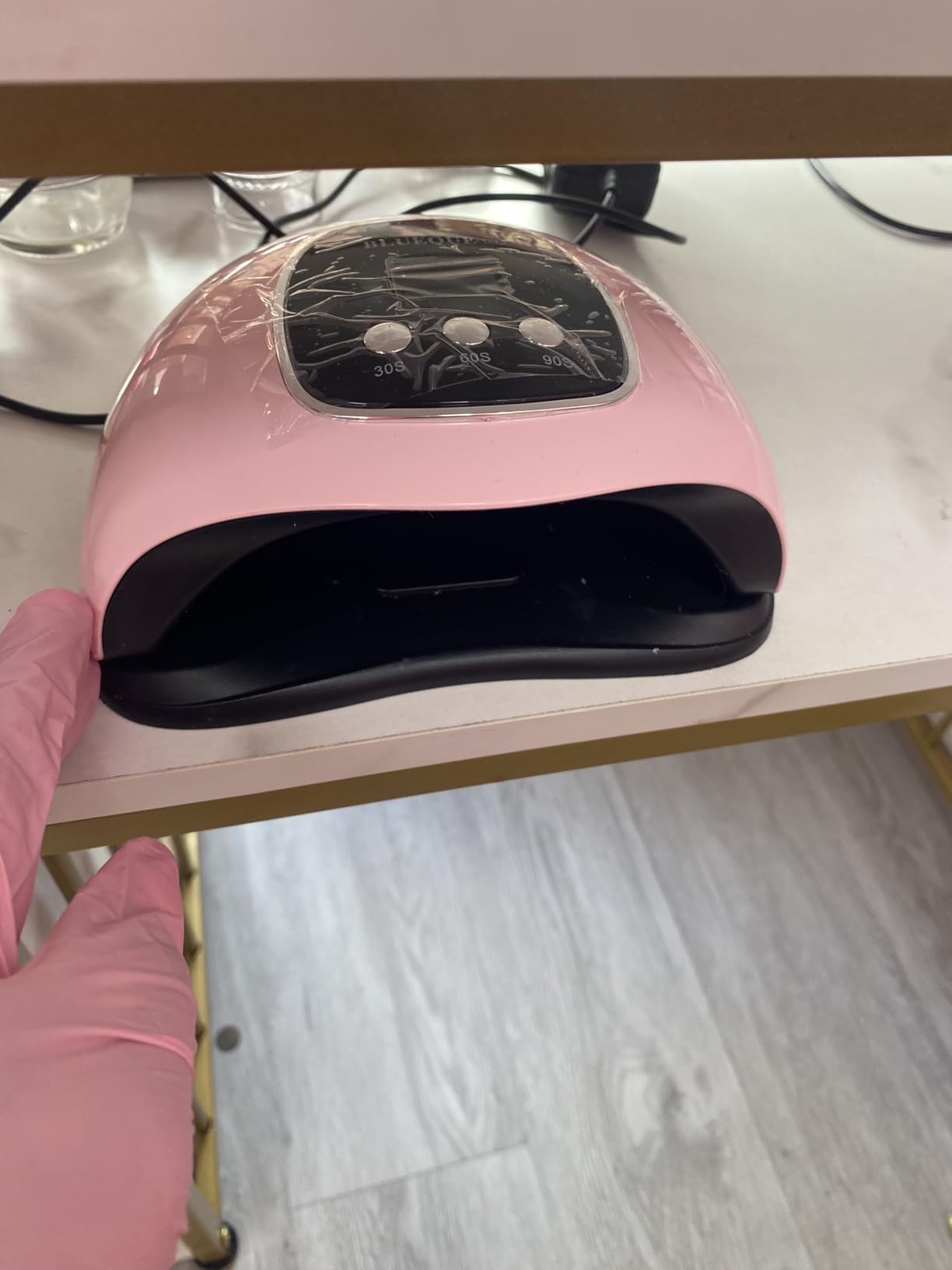 BIGBEAR UV Light for Nails,UV LED Nail Lamp for Gel Polish, Fast Nail Dryer customer photo 1