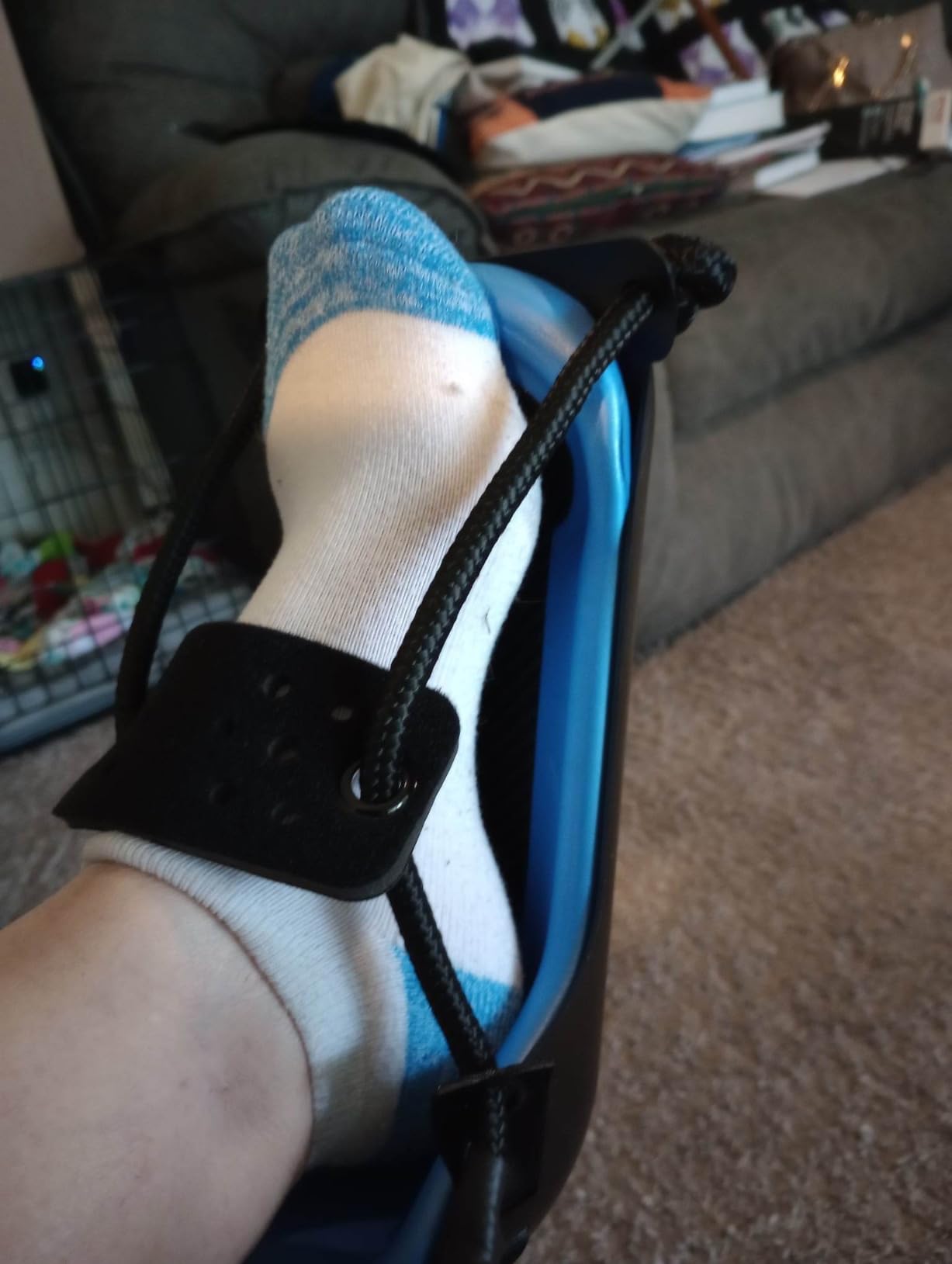 KneeSled™ Best choice after knee replacement surgery increases range of motion, stretches knees, improving mobility and flexibility leg exercise great for working out knee pain customer photo 2