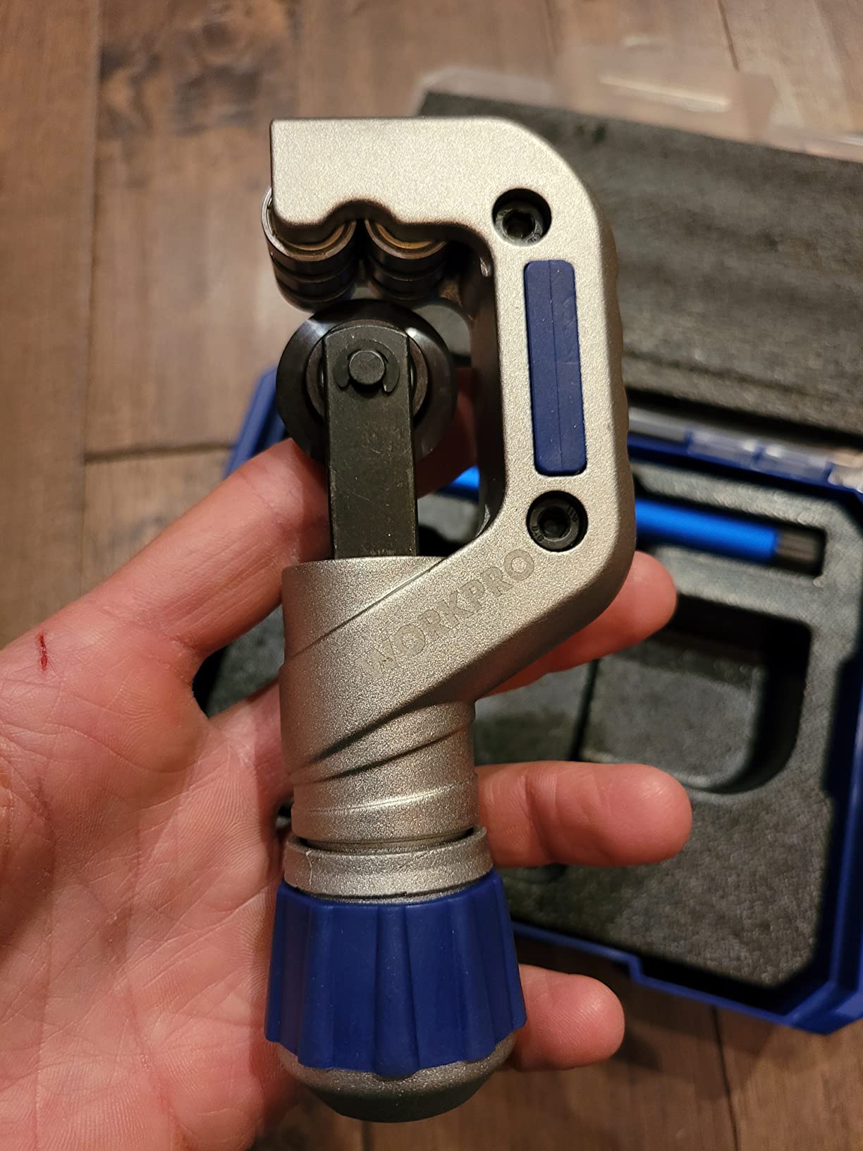 WORKPRO 3-Piece Tubing Cutter Set, 1/8