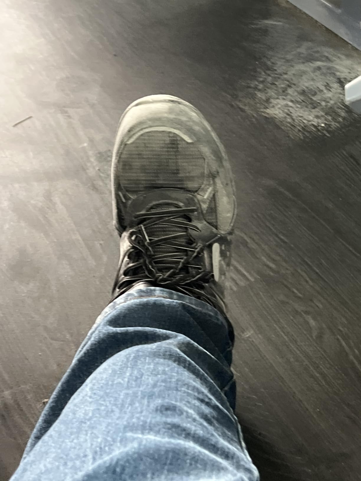 FitVille Extra Wide Steel Toe Shoes for Men Composite Toe Work Shoes customer photo 2